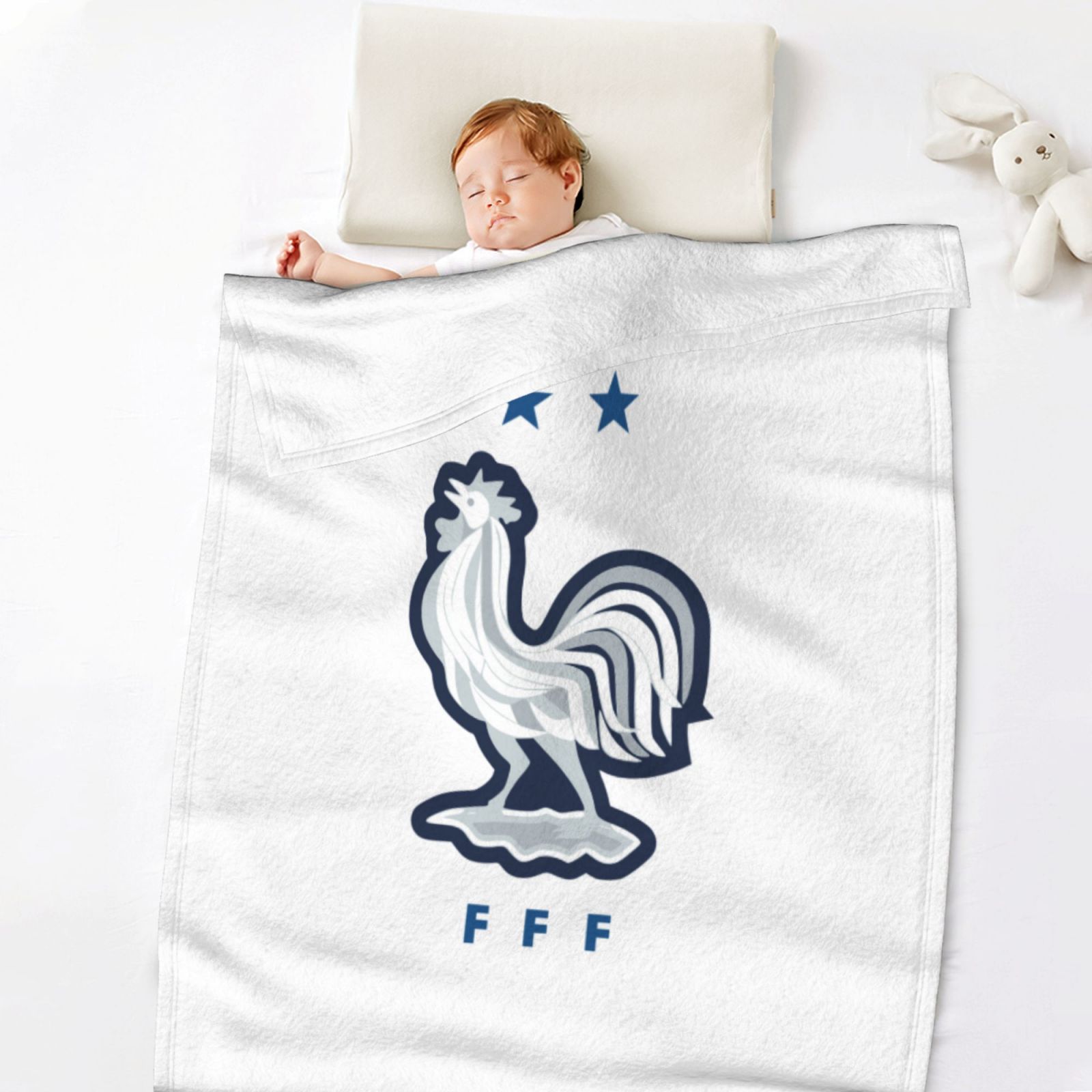 France Flannel Blanket FLB1552 - Soccerfana