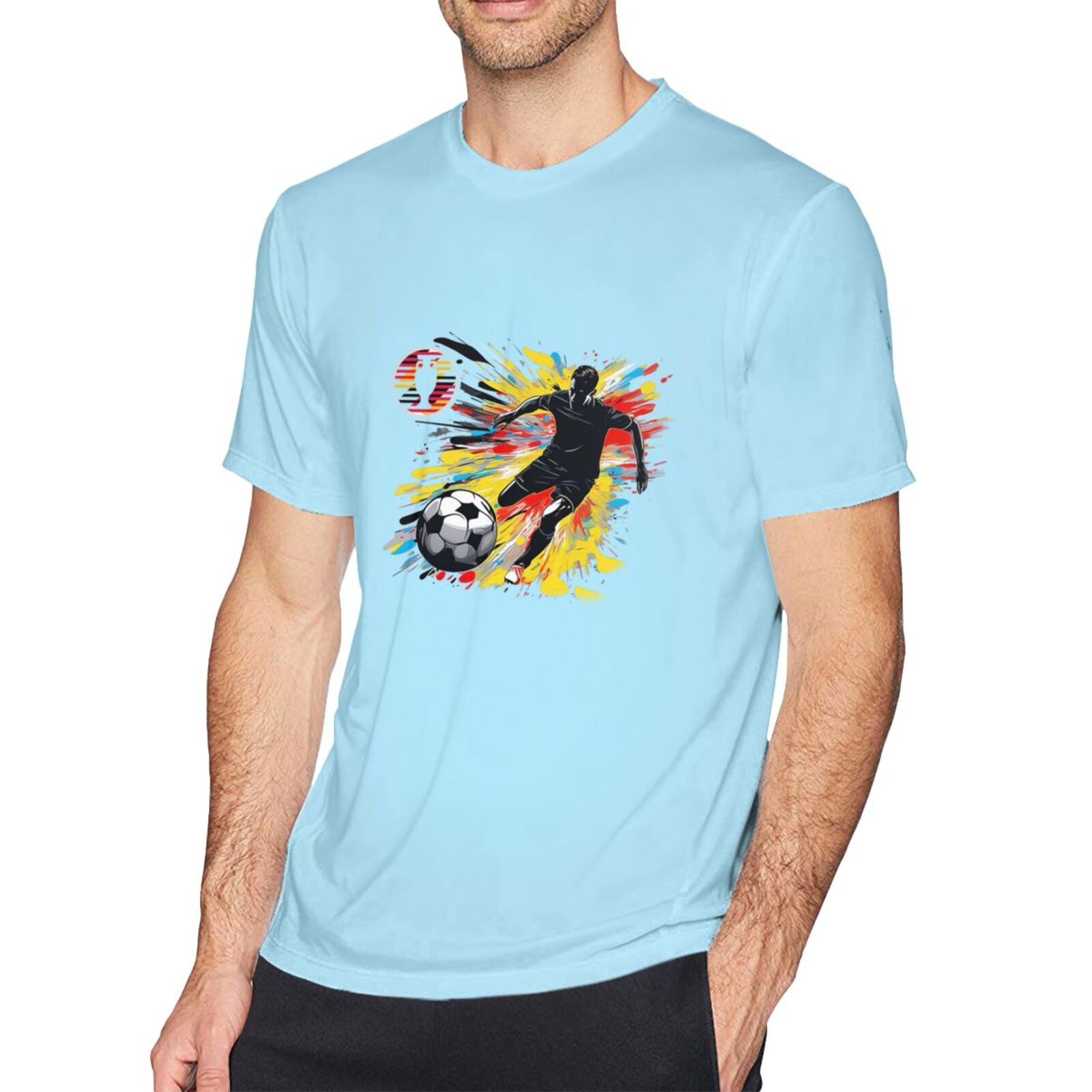 Men's Germany EURO 2024 Basic Short Sleeve T-Shirt BST1748 - Soccerfana