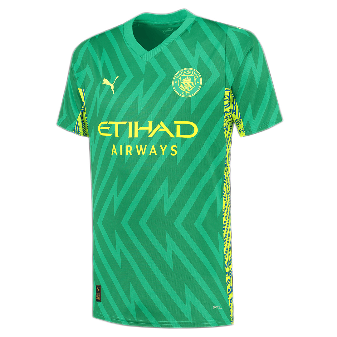 Manchester City Goalkeeper Green Jersey 23/24 - Soccerfana