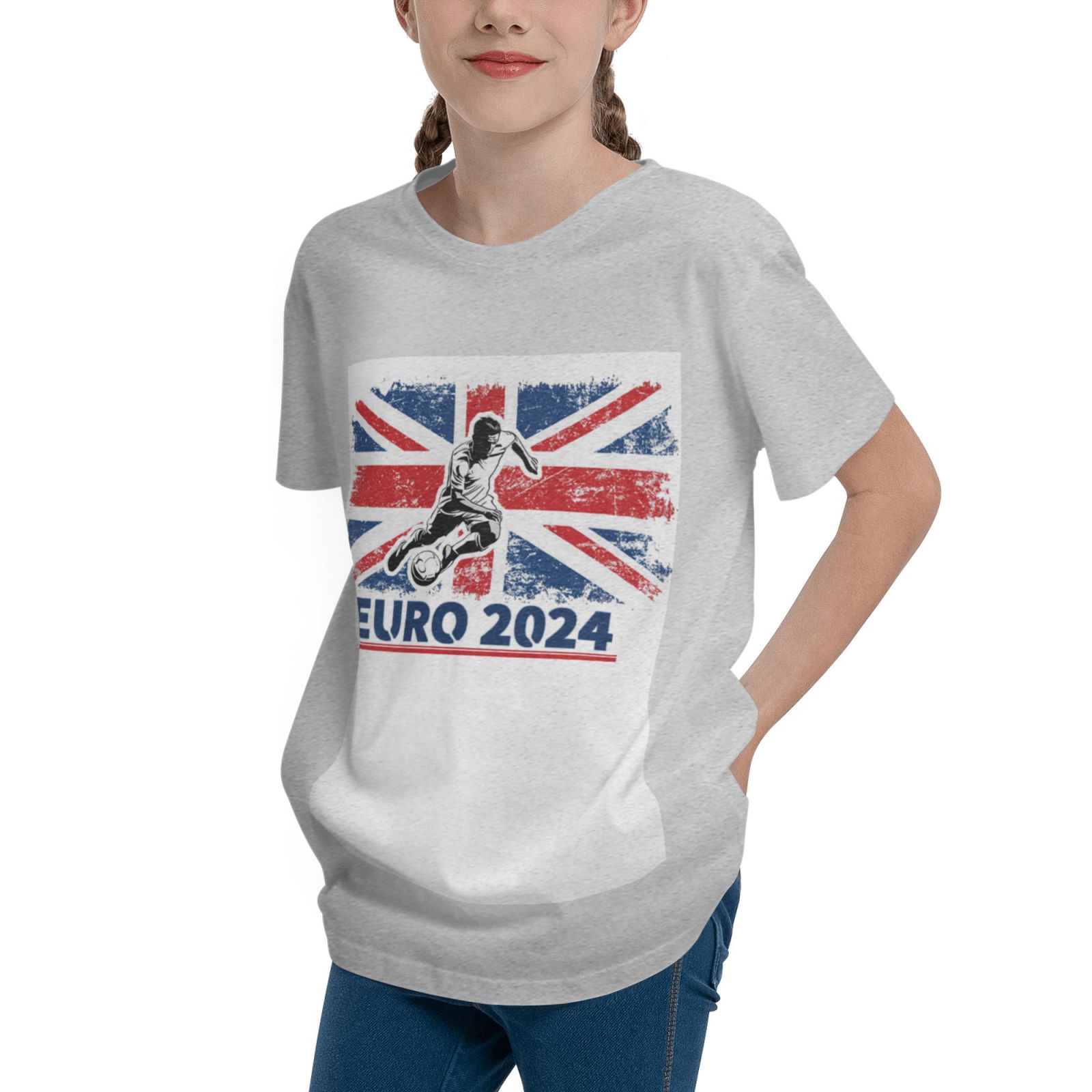 Kid's England EURO 2024 Teenage T-shirt TET1754 - Soccerfana