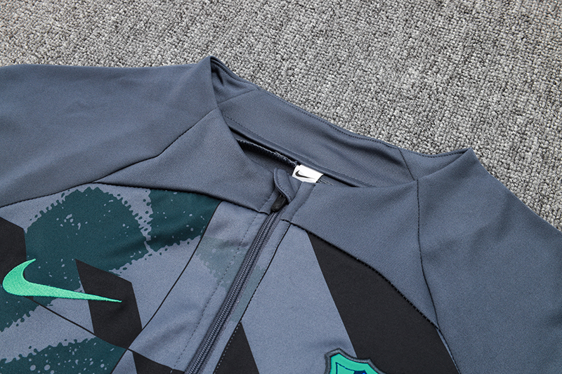 Barcelona Long Sleeve Track Suit 23/24 MEN582 - Soccerfana