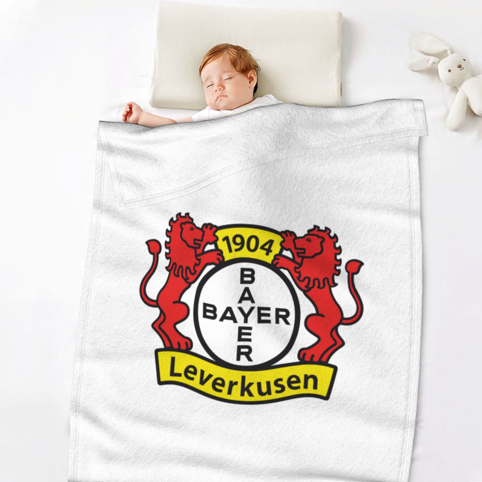 Bayer 04 Leverkusen Flannel Blanket FLB1584 - Soccerfana