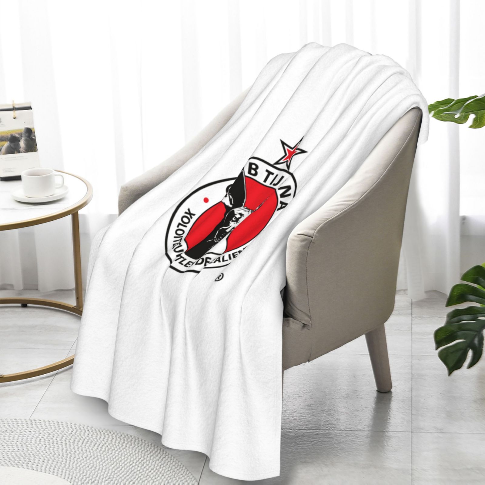 Xolos Tijuana Flannel Blanket FLB1569 - Soccerfana