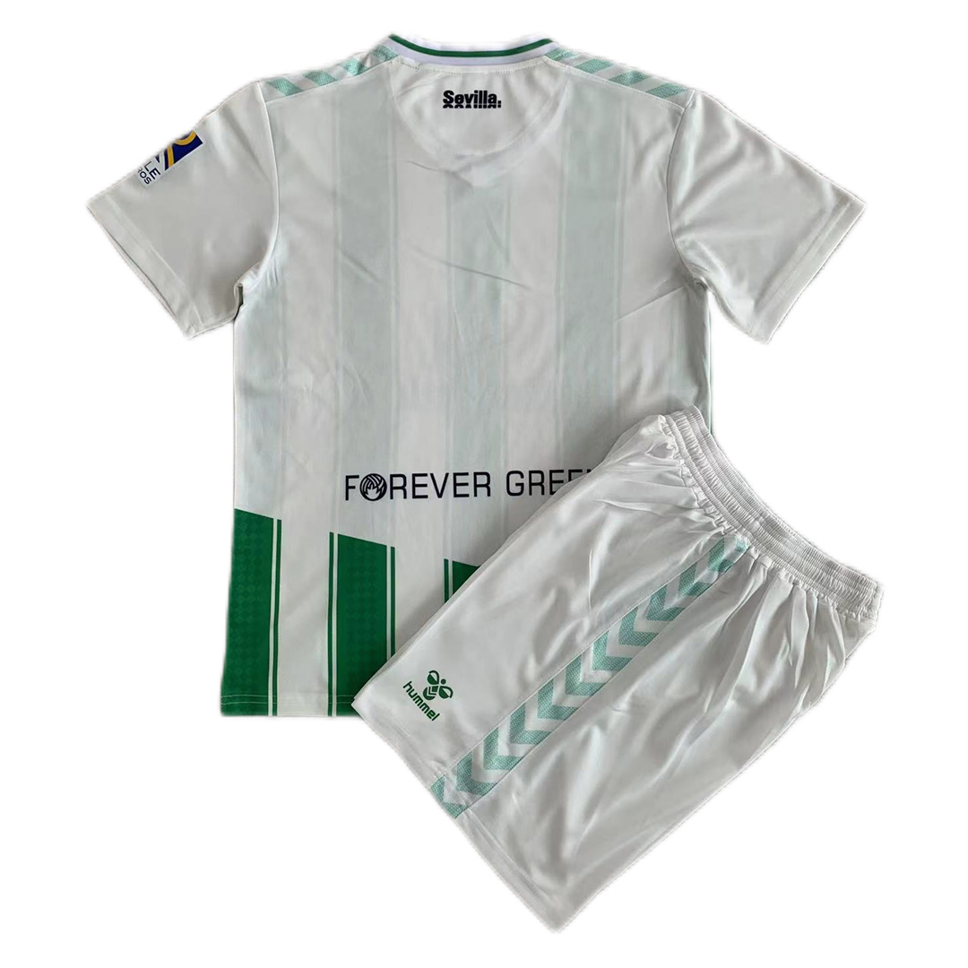 Kid's Real Betis Home Jersey+Shorts 23/24 - Soccerfana
