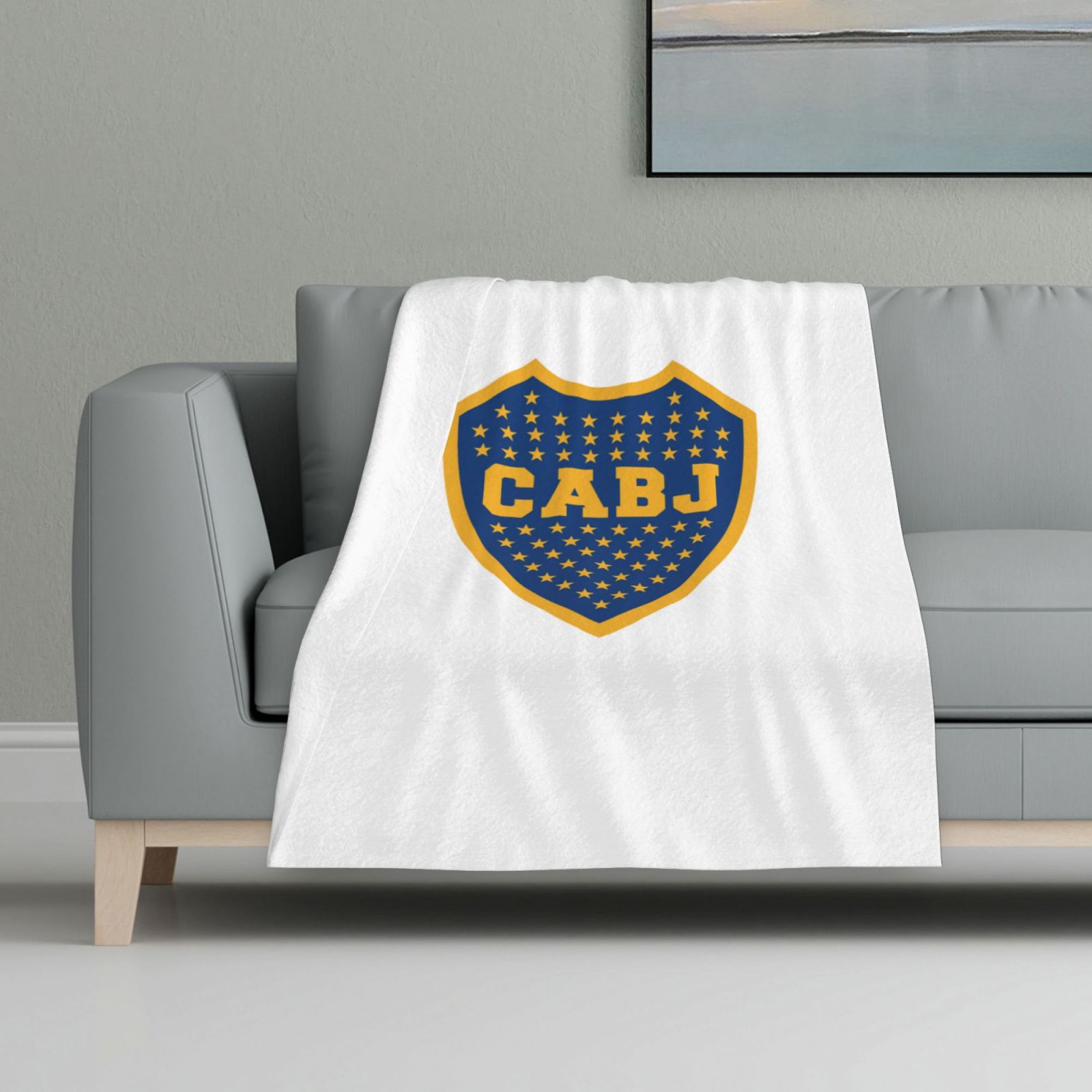 Boca Juniors Flannel Blanket FLB1563 - Soccerfana