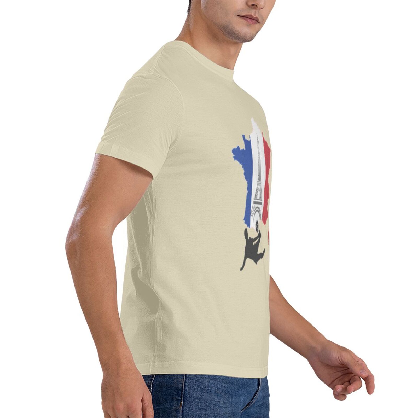 Men's France EURO 2024 Basic Short Sleeve T-Shirt BST1772 - Soccerfana