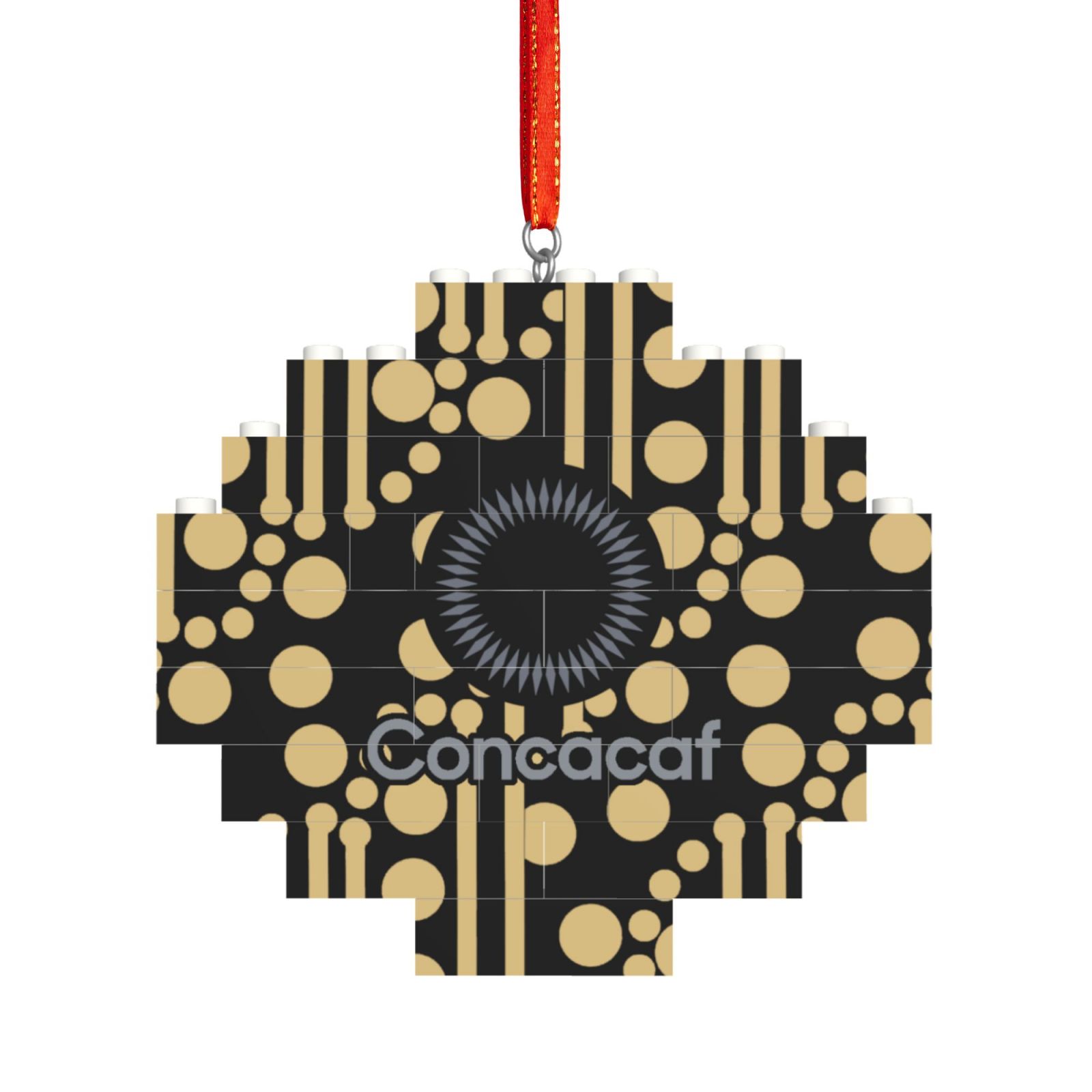 CONCACAF Building Block Puzzle Ornament BBP2003 - Soccerfana