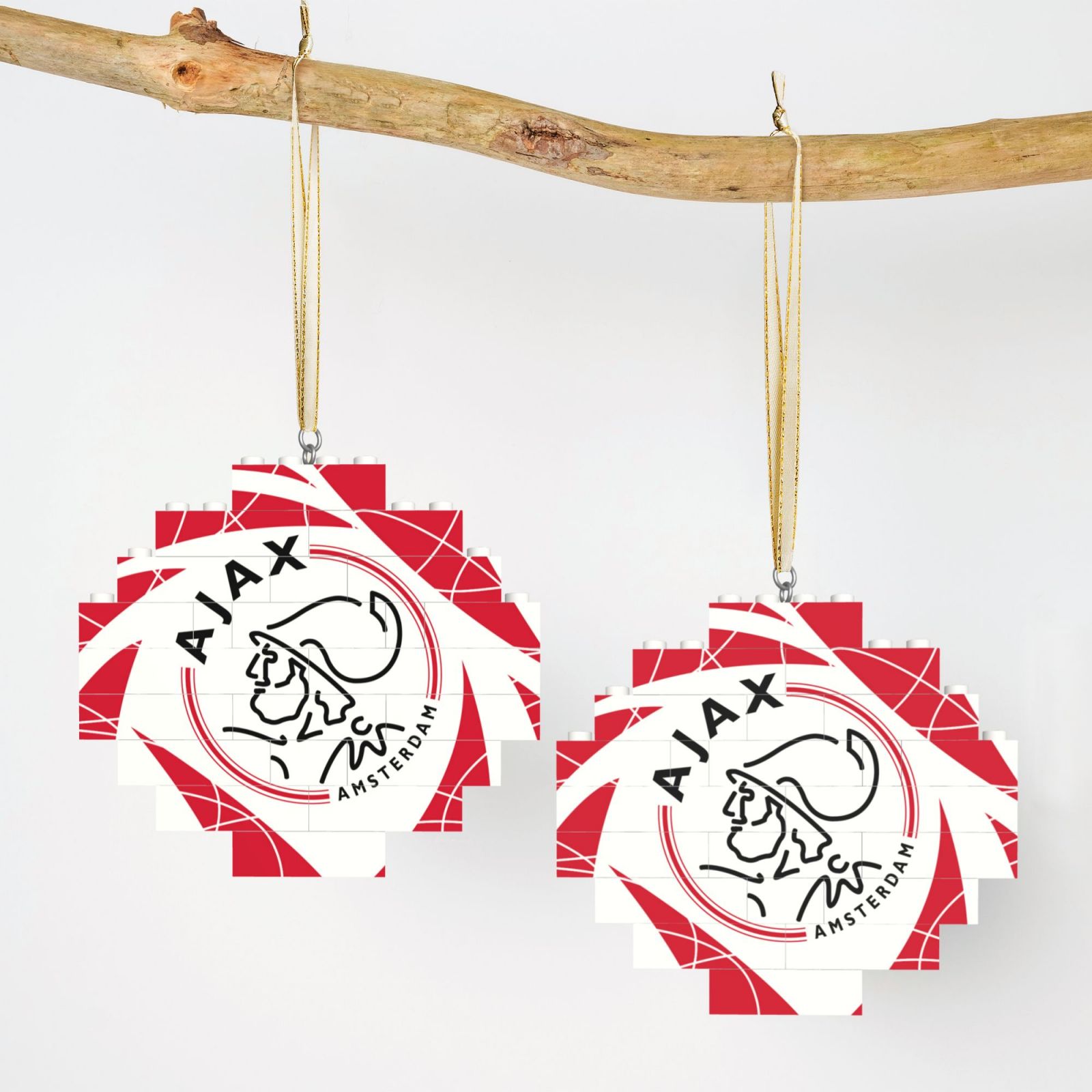 AJAX Building Block Puzzle Ornament BBP2179 - Soccerfana