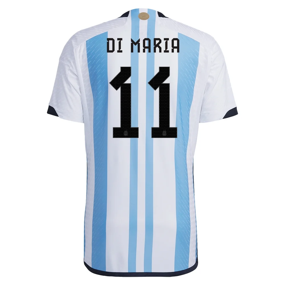 Angel Di Maria #11 Argentina Home Jersey World Cup 2022 - Soccerfana