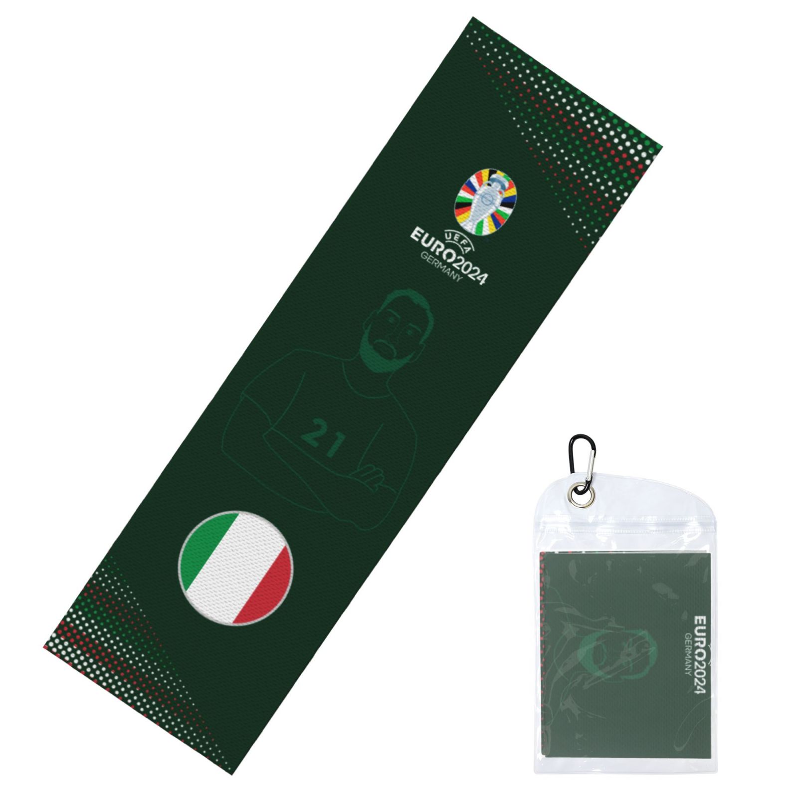 Italy EURO 2024 Cold Exercise Towel CET1746 - Soccerfana