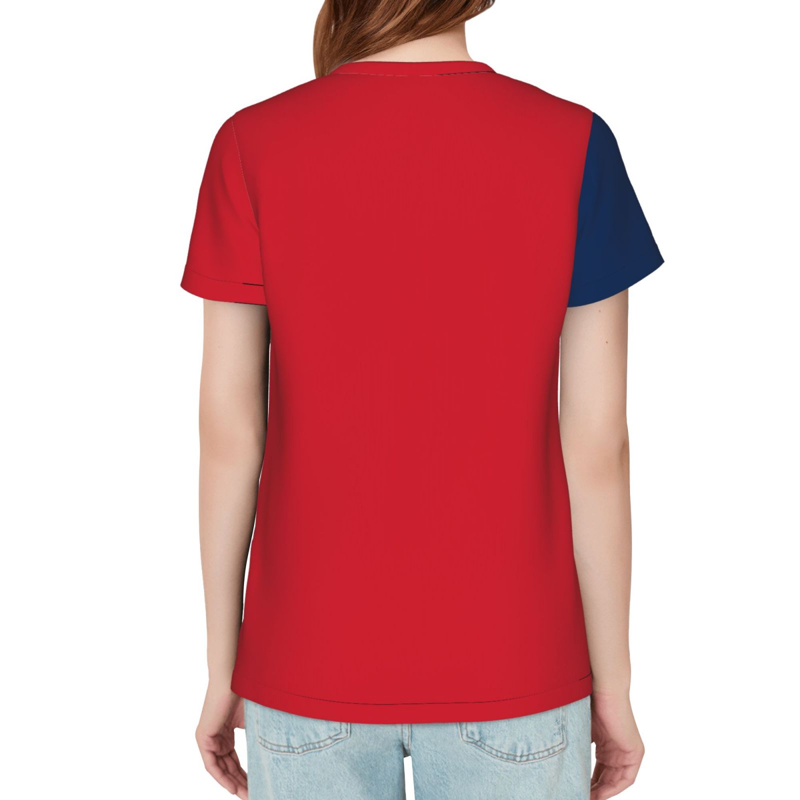 Women's France EURO 2024 Short Sleeve T-Shirt WST1720 - Soccerfana