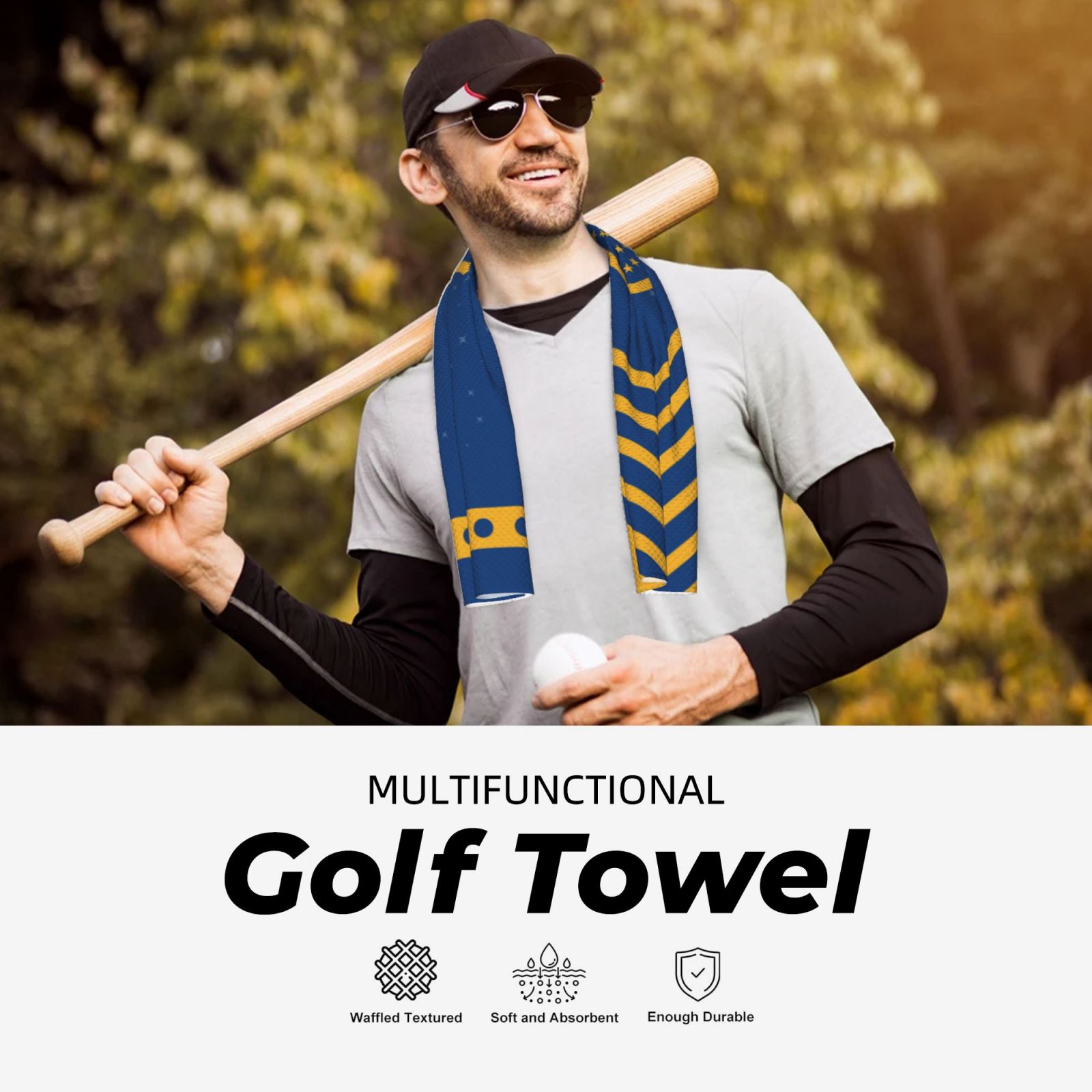 Boca Juniors Sports Towel CET2159 - Soccerfana