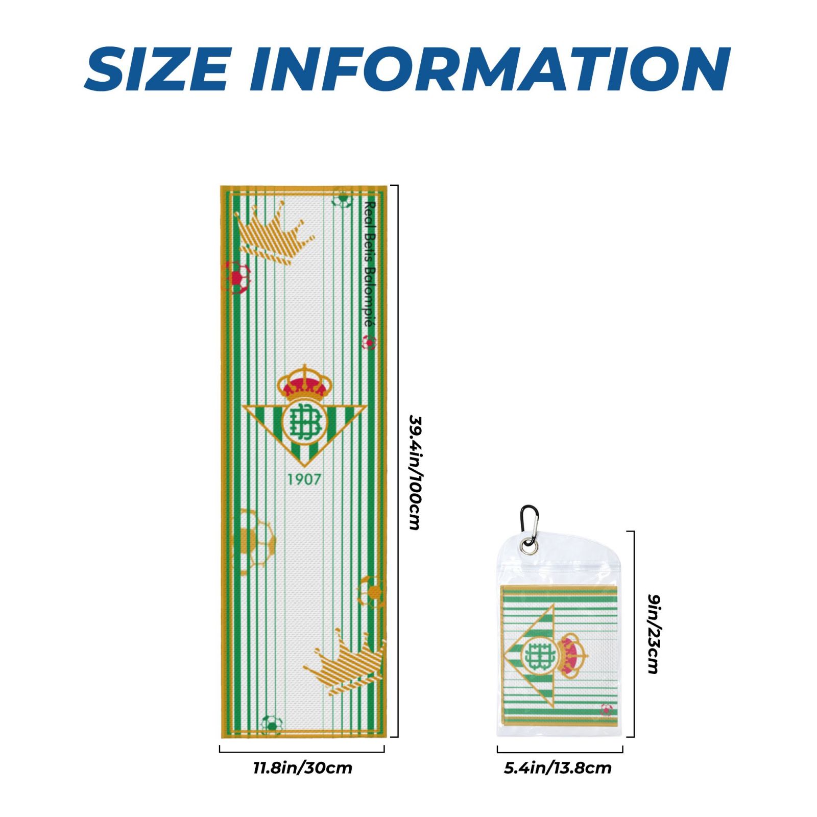 Real Betis Sport Towel CET1947 - Soccerfana