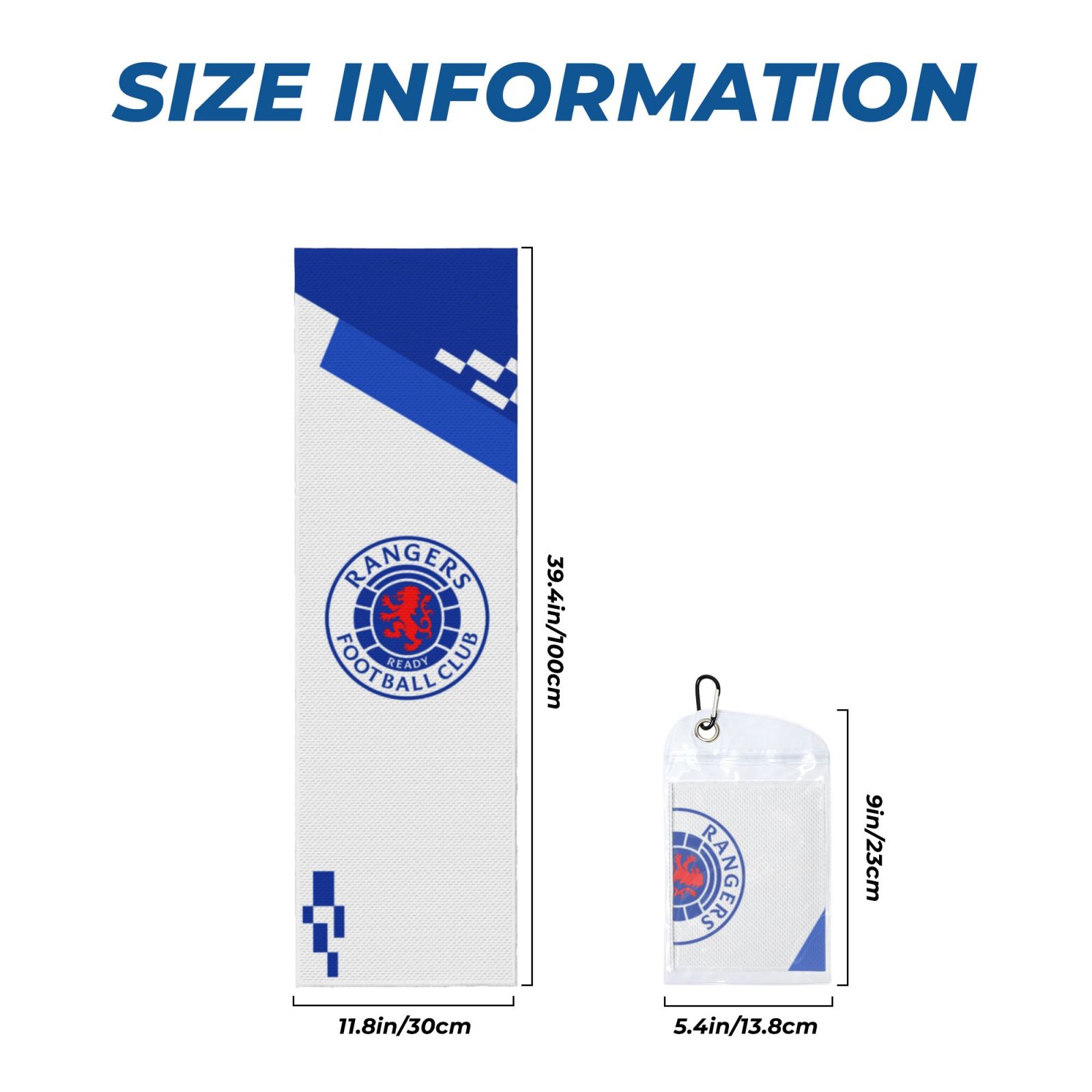 Rangers Sports Towel CET2143 - Soccerfana
