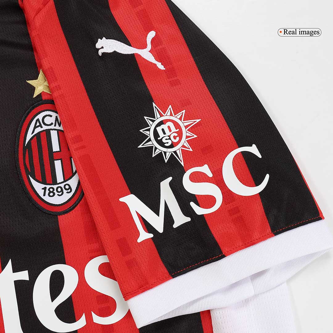 AC Milan Home Jersey 2024/25 - Soccerfana