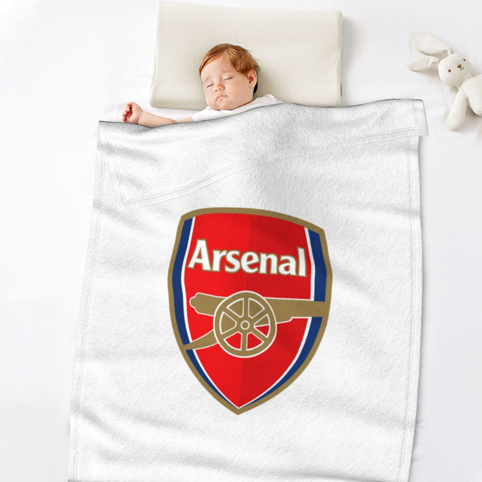 Arsenal Flannel Blanket FLB1610 - Soccerfana