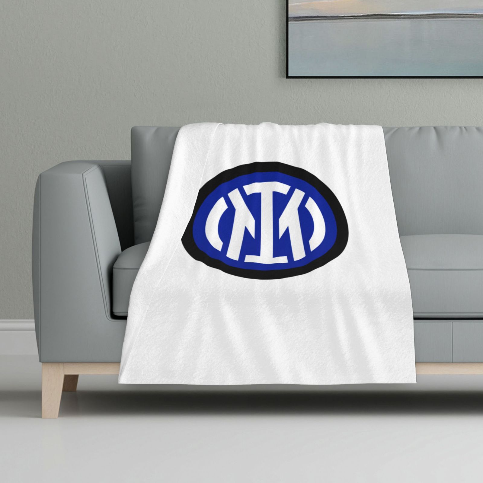 Inter Milan Flannel Blanket FLB1599 - Soccerfana