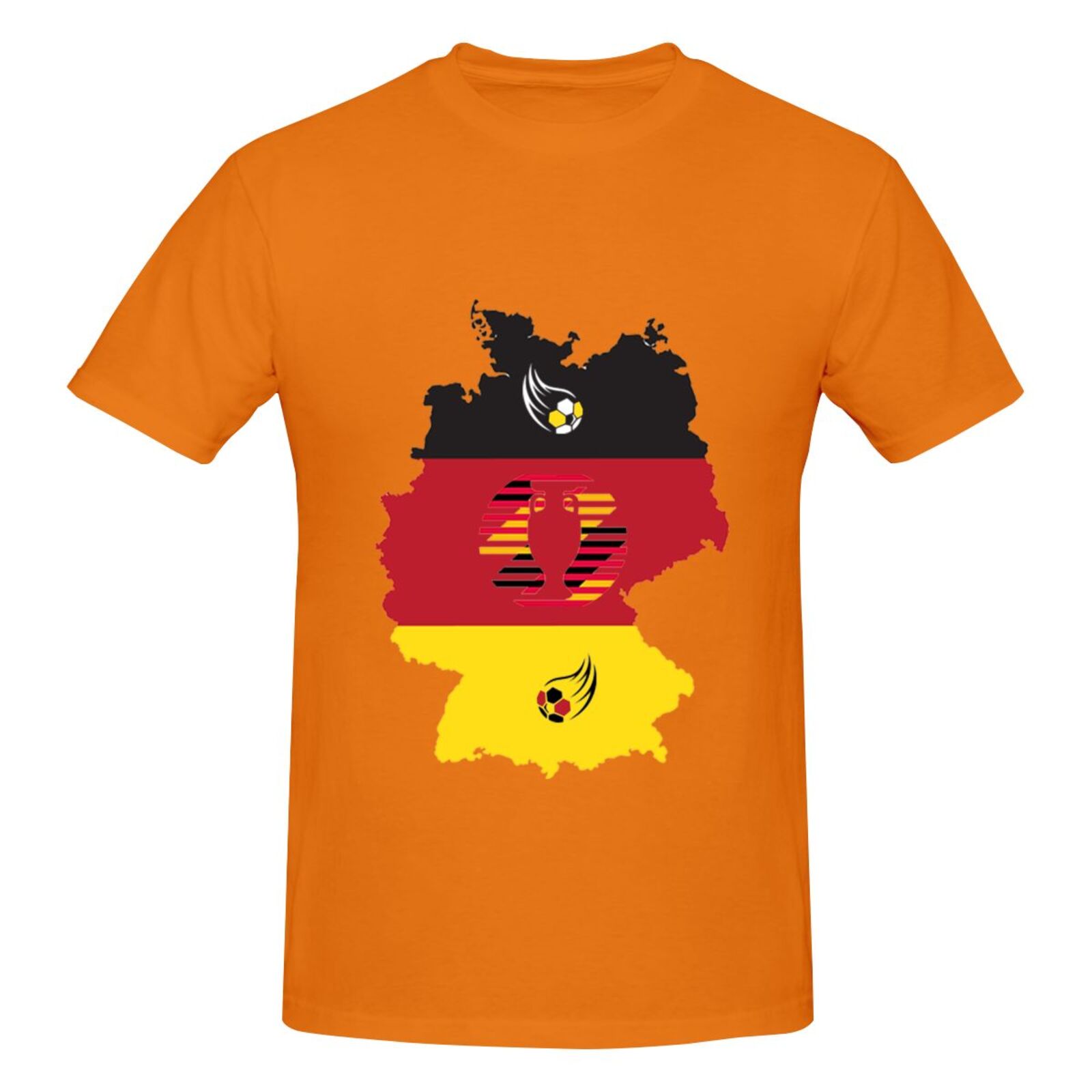 Men's Germany EURO 2024 Basic Short Sleeve T-Shirt BST1770 - Soccerfana