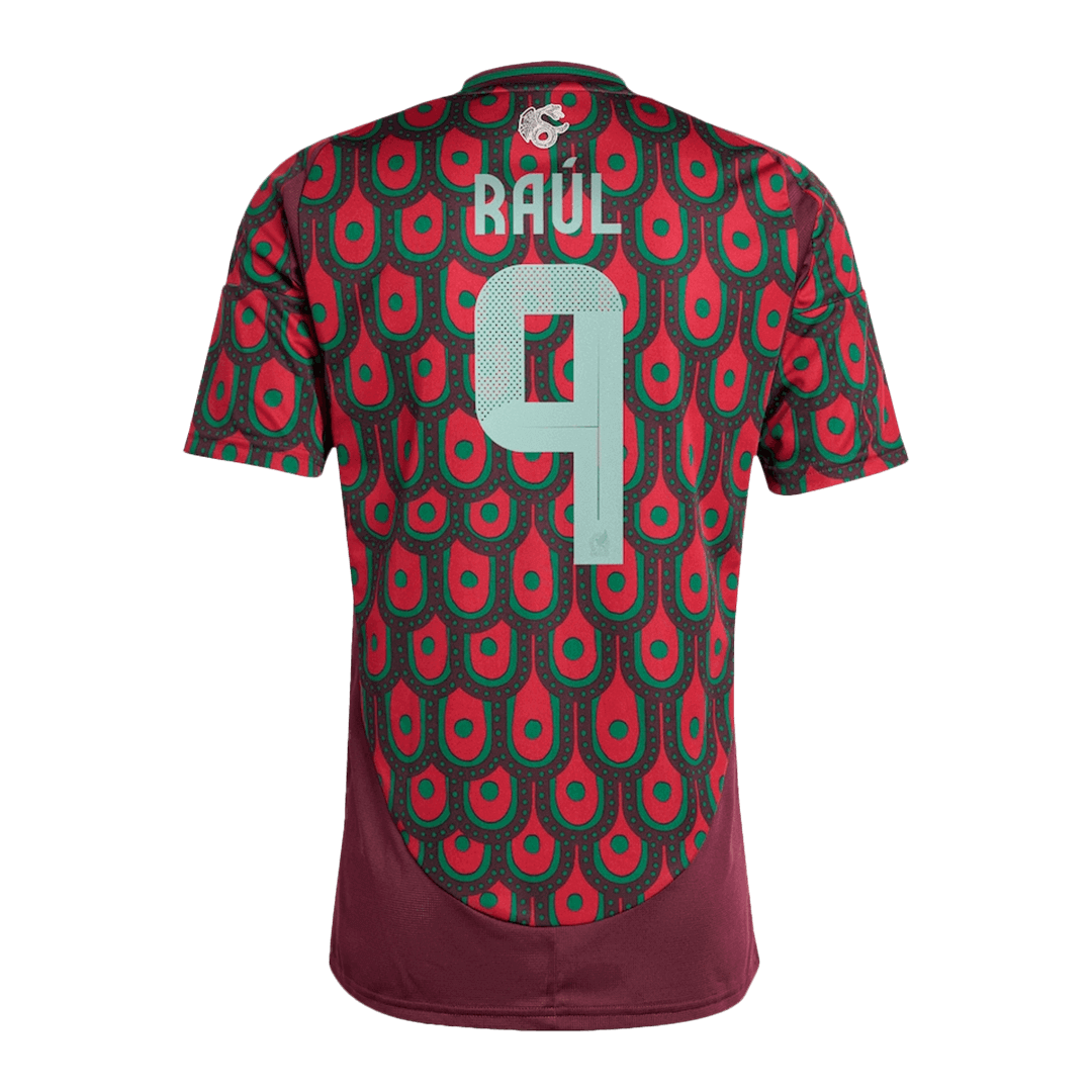 Raul Jimenez #9 Mexico Home Jersey Copa America 2024 - Soccerfana