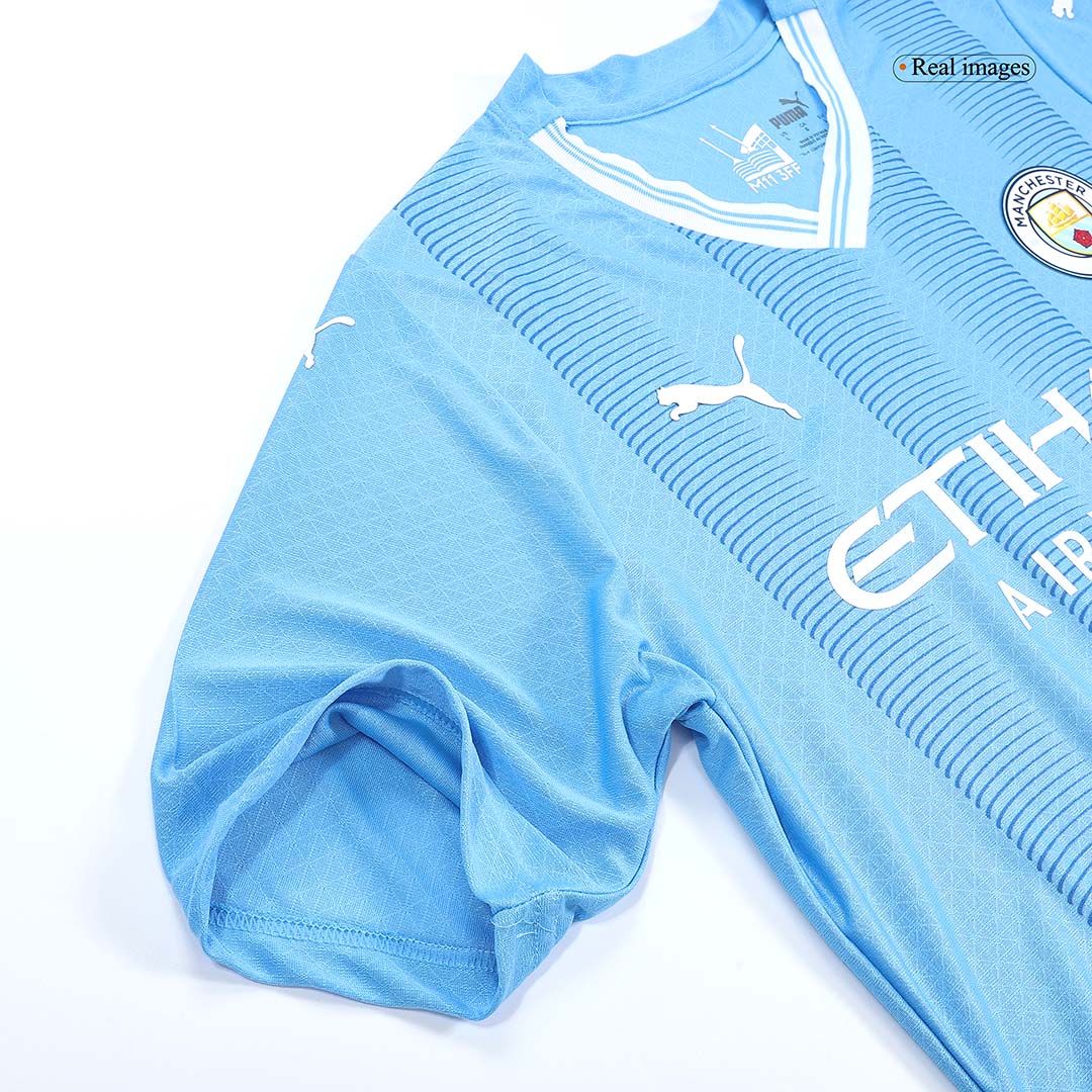 Manchester City Home Jersey 23/24 - Soccerfana