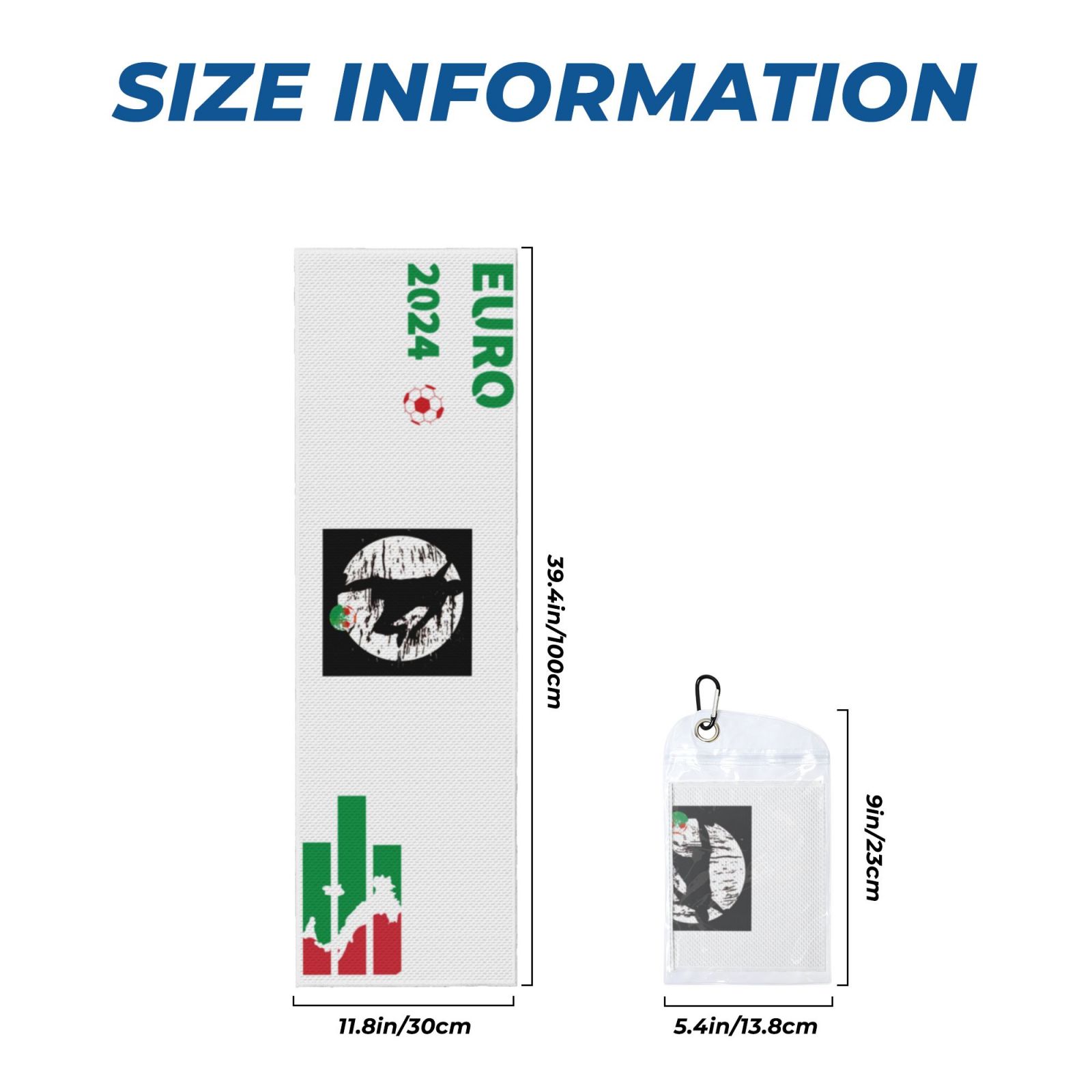 Italy EURO 2024 Cold Exercise Towel CET1768 - Soccerfana