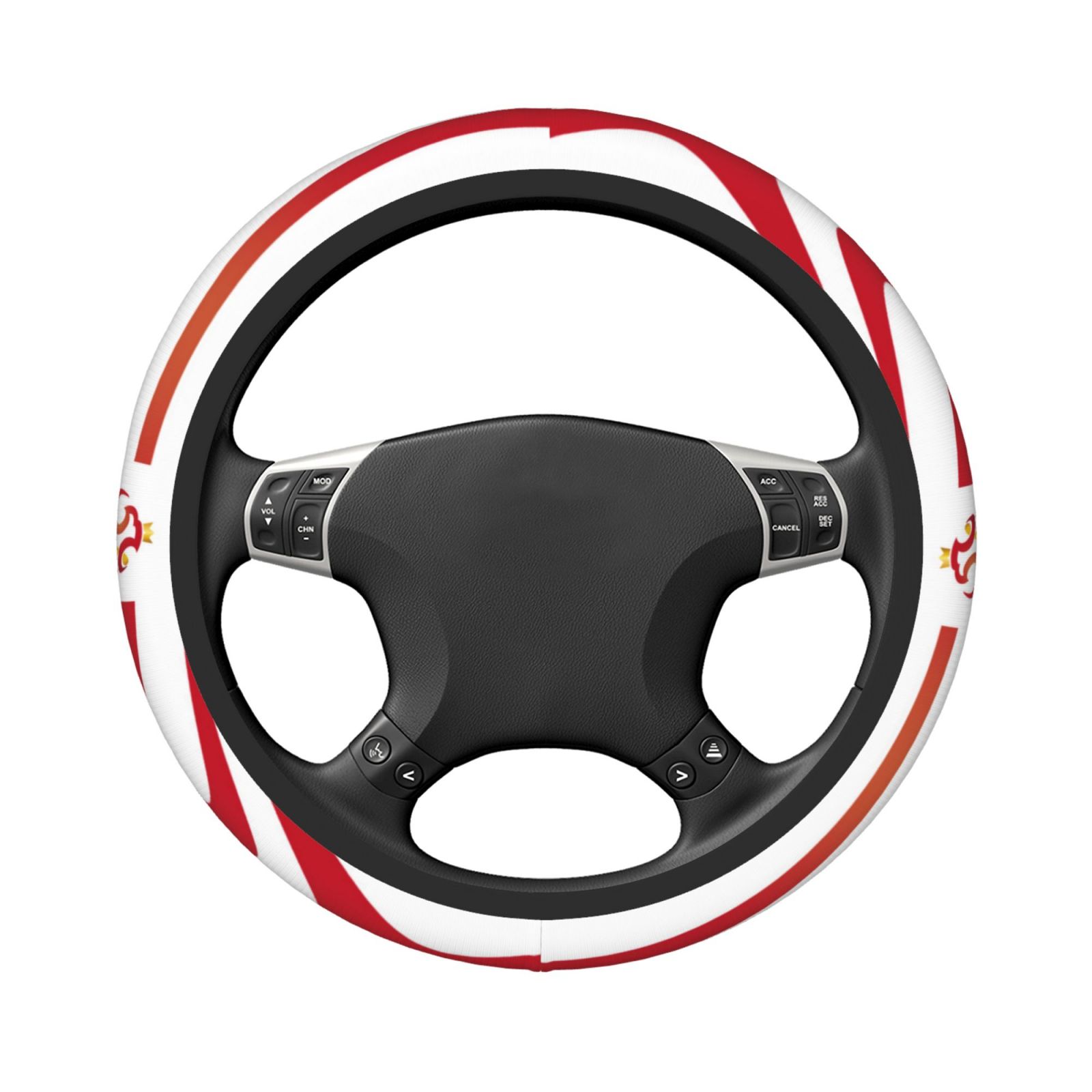 Poland Steering Wheel Cover ESW2462 - Soccerfana
