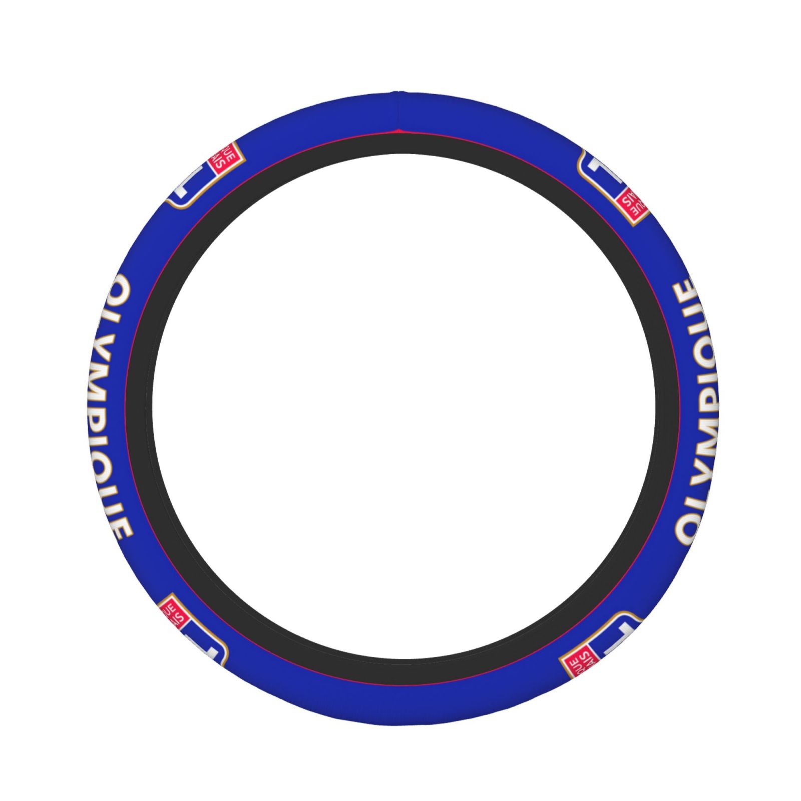 Olympique Lyonnais Steering Wheel Cover ESW2393 - Soccerfana