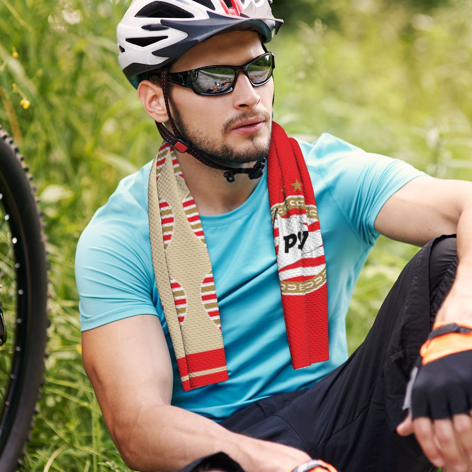 PSV Eindhoven Sports Towel CET2152 - Soccerfana