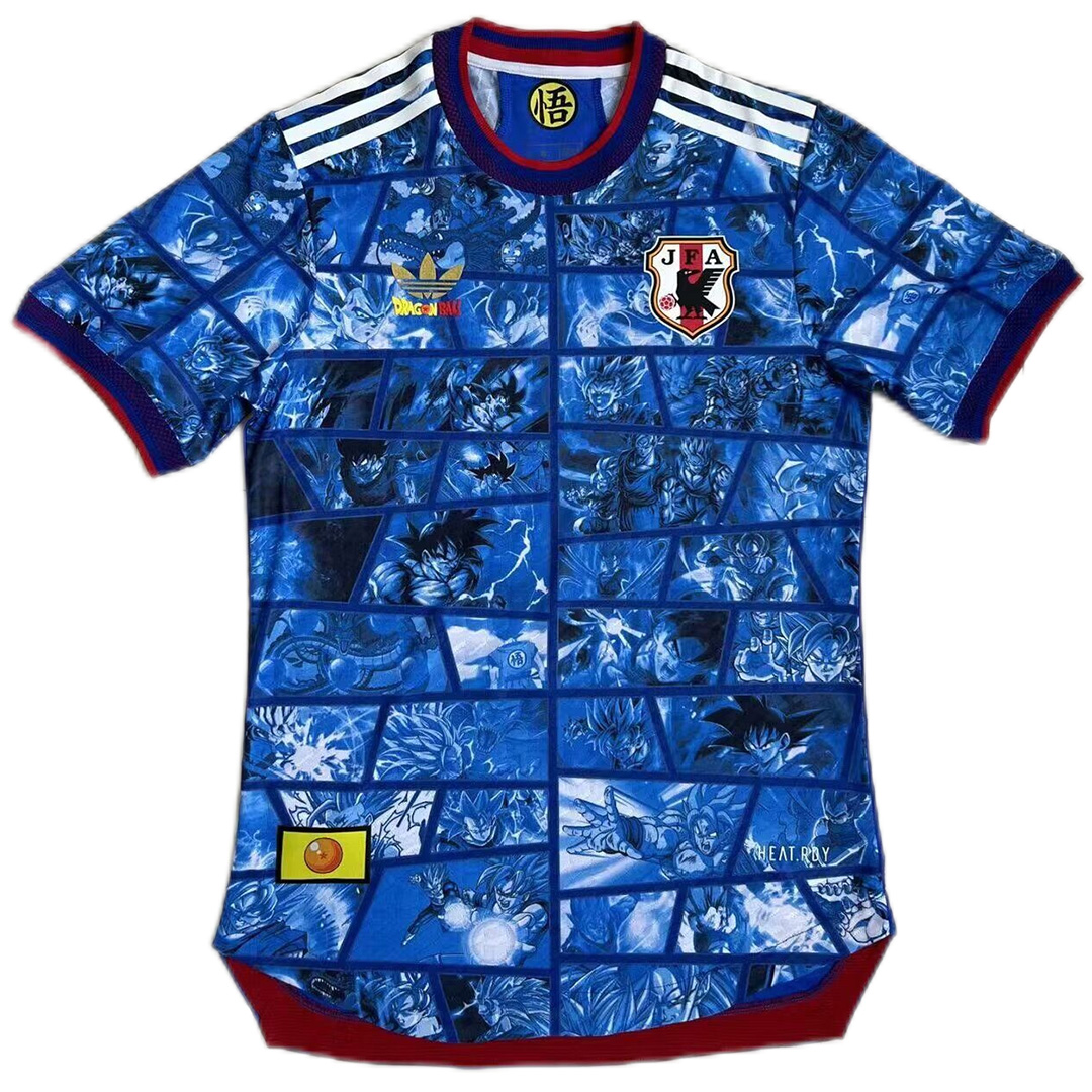 Japan X Dragon Ball Special Edition Jersey Player Version 2024 - Soccerfana