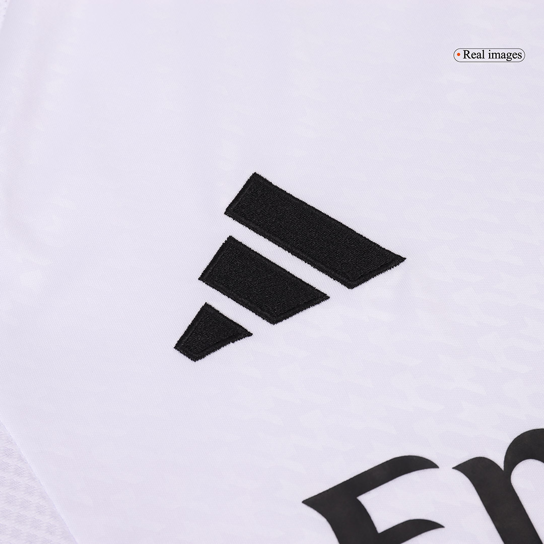 Real Madrid Home Long Sleeve Jersey 2024/25 - Soccerfana