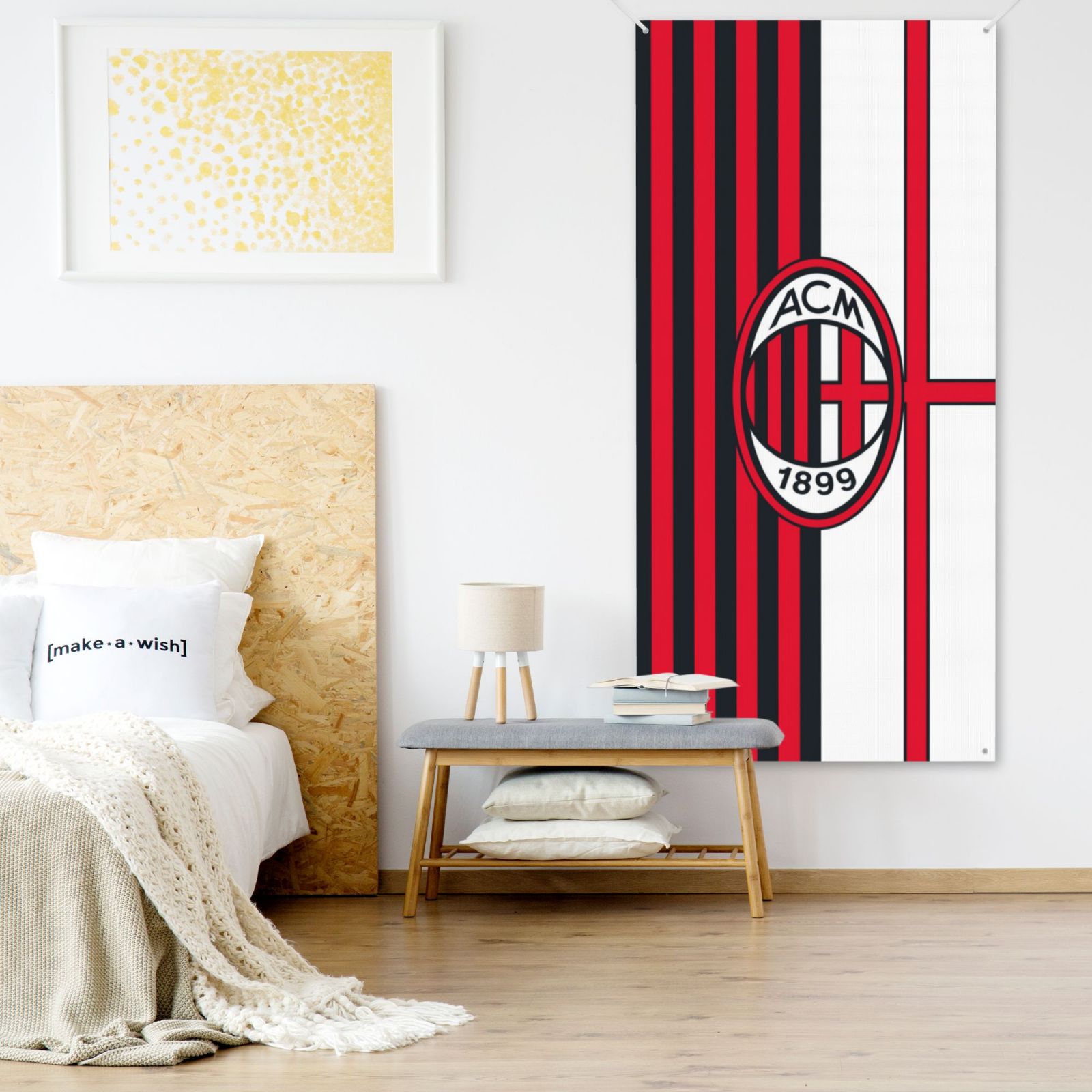 AC Milan Door Cover Decorated Banner DCB2814 - Soccerfana