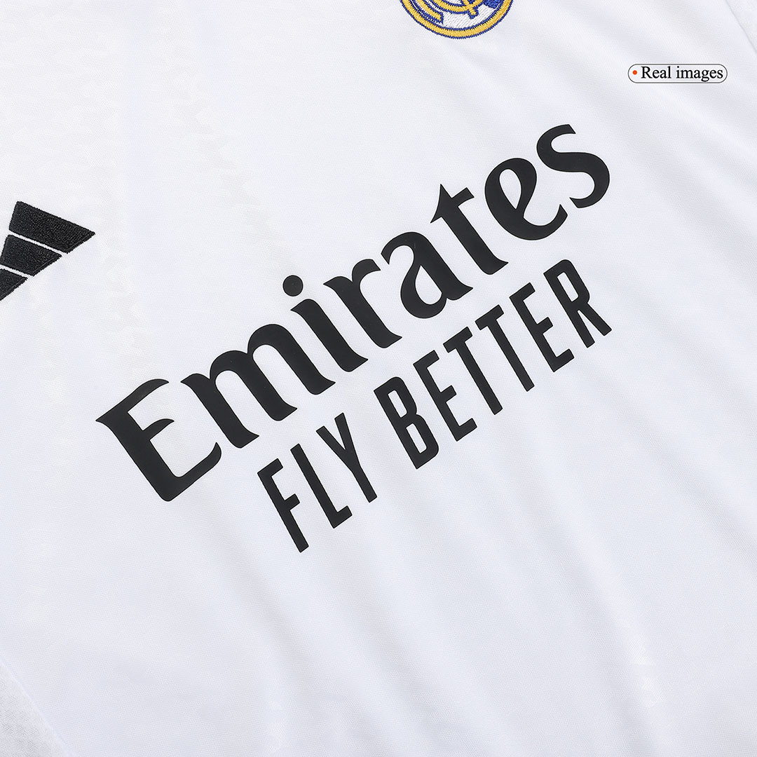 Kid's Real Madrid Home Jersey+Shorts 2024/25 - Soccerfana