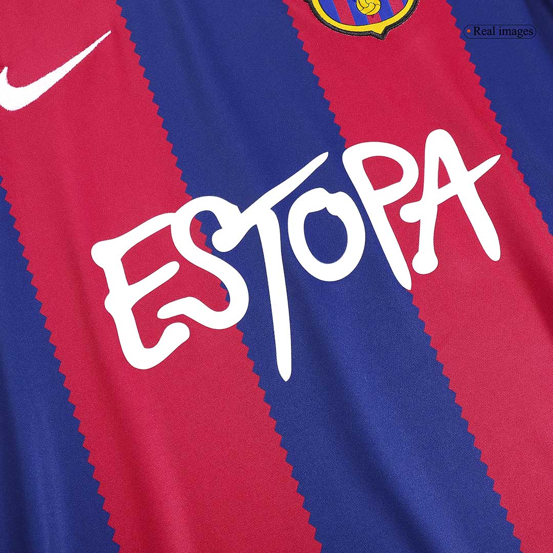 Barcelona x ESTOPA Home Jersey 23/24 - Soccerfana