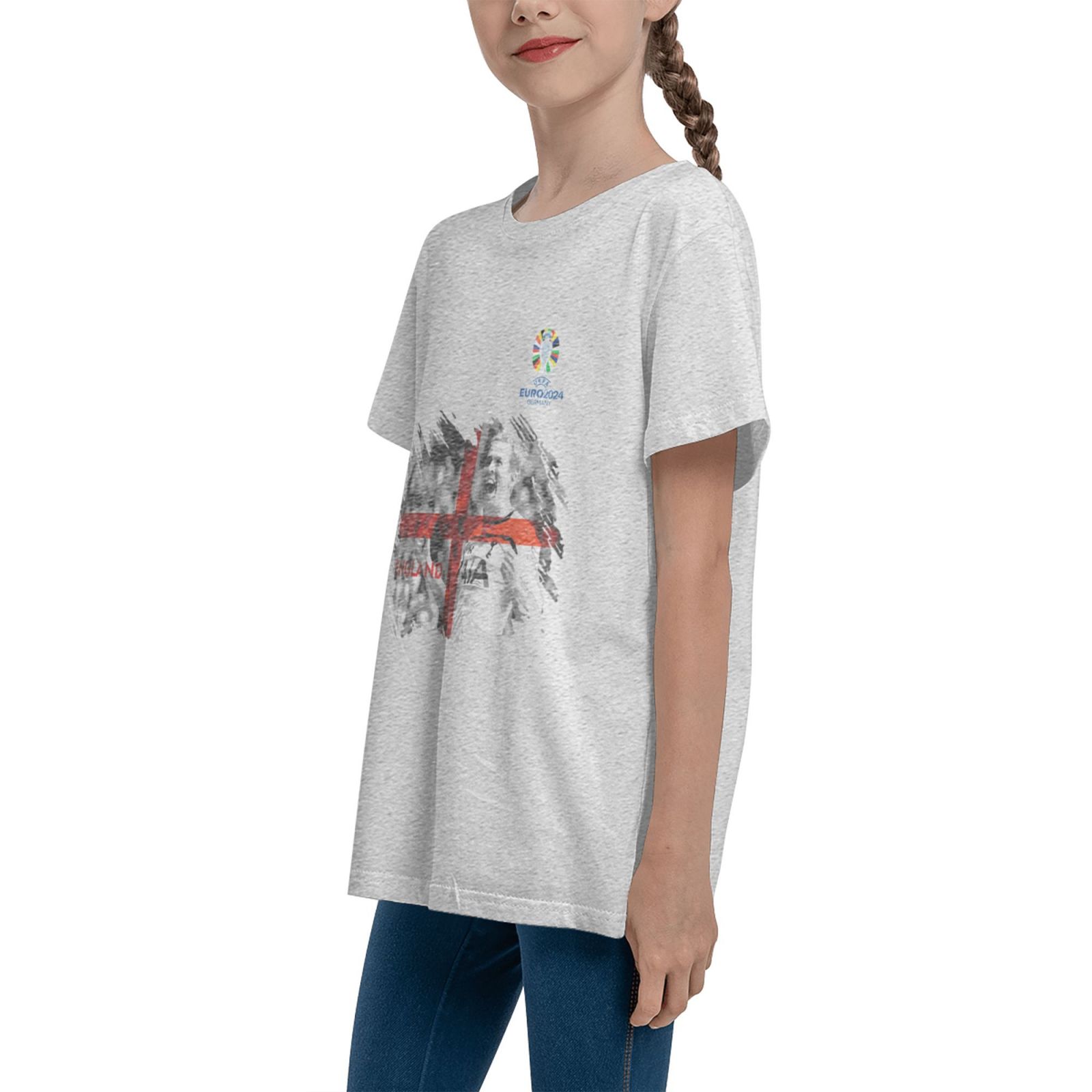 Kid's England EURO 2024 Teenage T-shirt TET1711 - Soccerfana