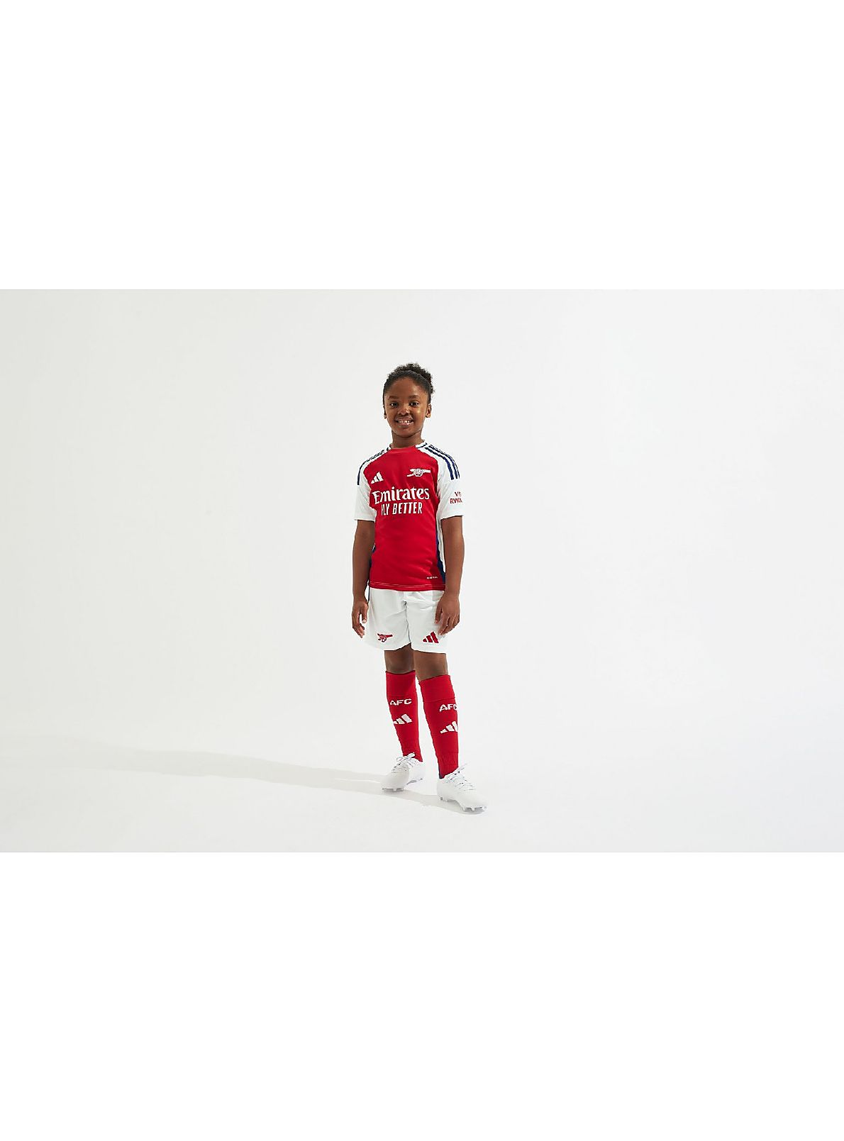 Arsenal adidas Kids 24/25 Home Shirt+shorts - Soccerfana