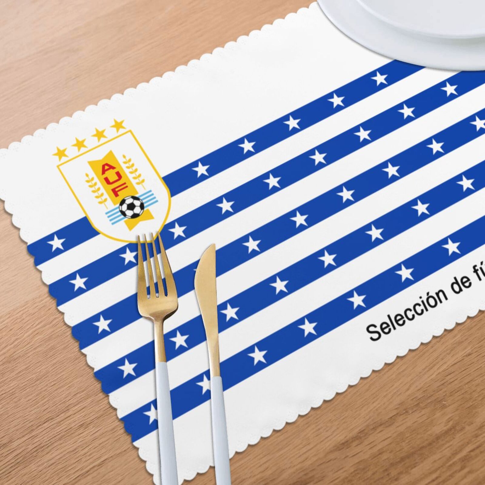 Uruguay Placemat Set Of 6 PFD2282 - Soccerfana