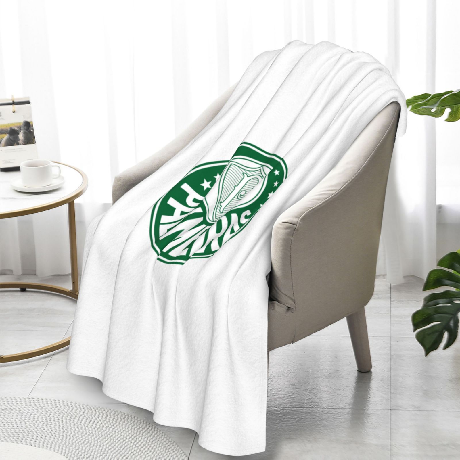 SE Palmeiras Flannel Blanket FLB1564 - Soccerfana