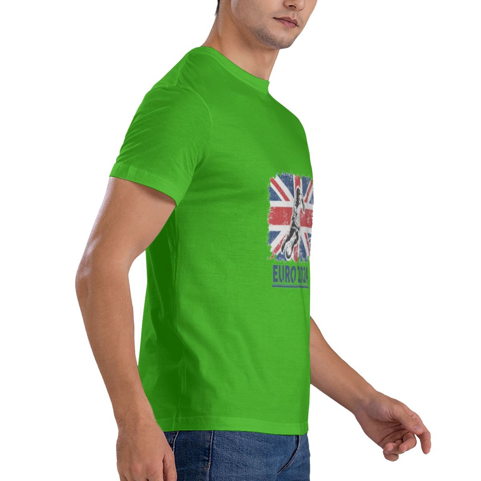 Men's England EURO 2024 Basic Short Sleeve T-Shirt BST1750 - Soccerfana