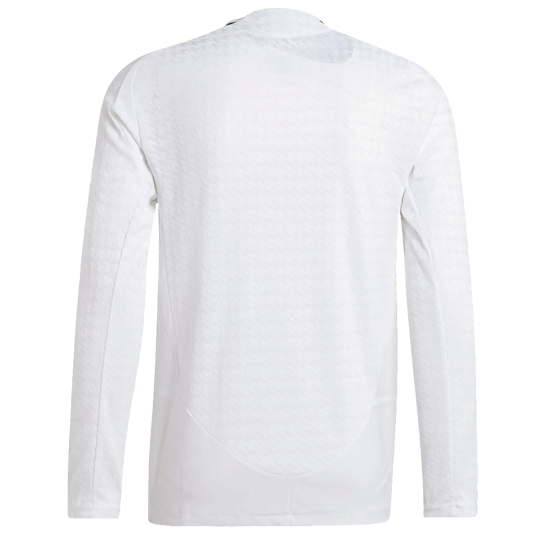 Real Madrid Home Long Sleeve Jersey Player Version 2024/25 - Soccerfana