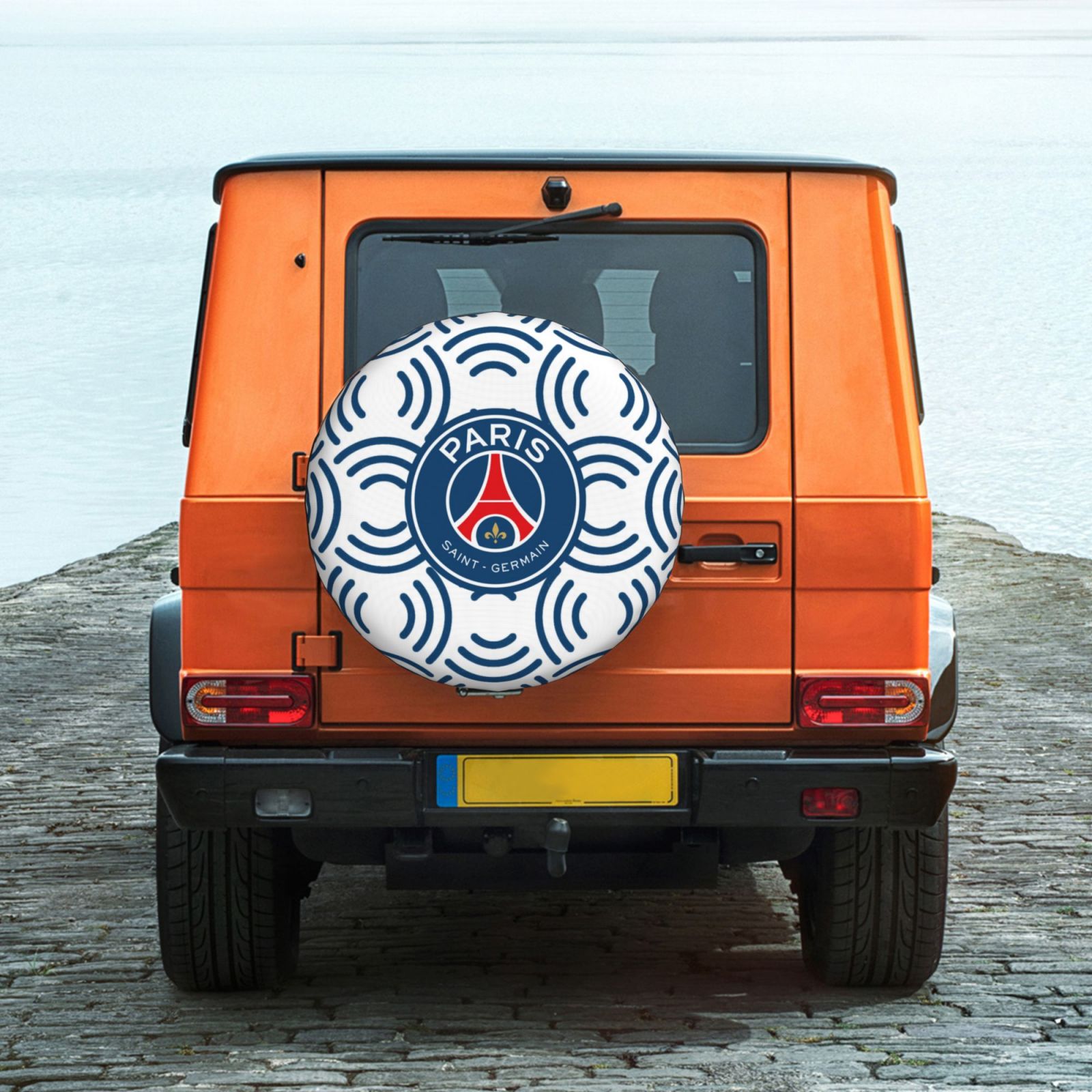 Paris Saint-Germain Car Tire Dust Cover TIC2766 - Soccerfana