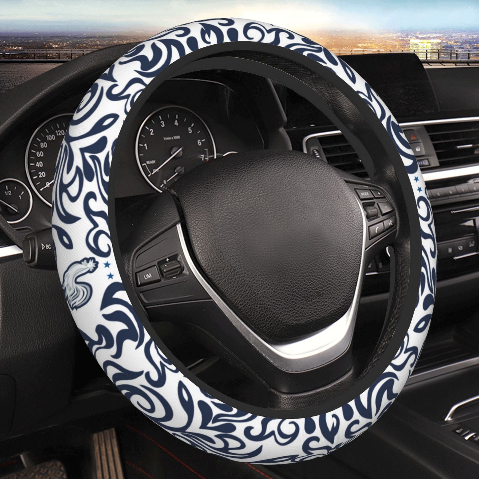 France Steering Wheel Cover ESW2452 - Soccerfana