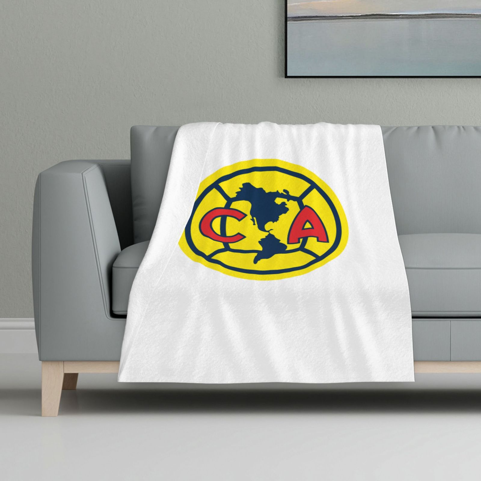 Club America Flannel Blanket FLB1573 - Soccerfana