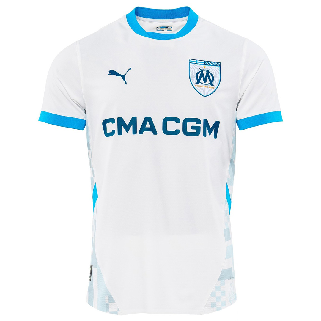 Marseille Home Jersey 2024/25 - Soccerfana