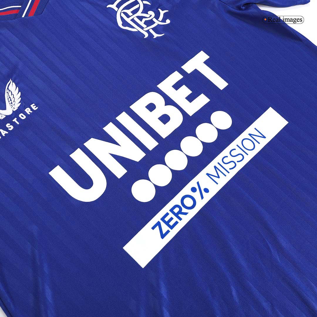Rangers Home Jersey 23/24 - Soccerfana