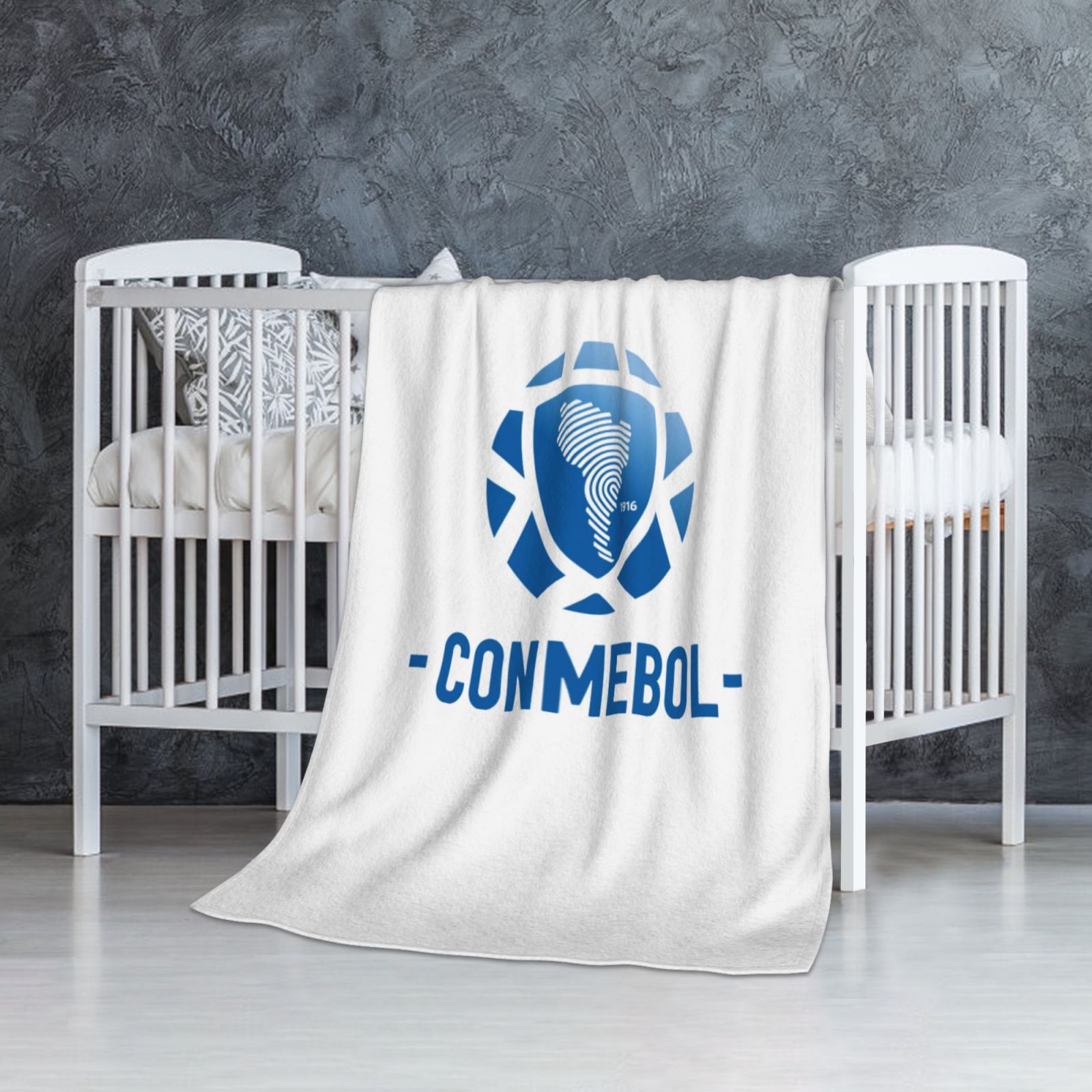 CONMEBOL Flannel Blanket FLB1536 - Soccerfana