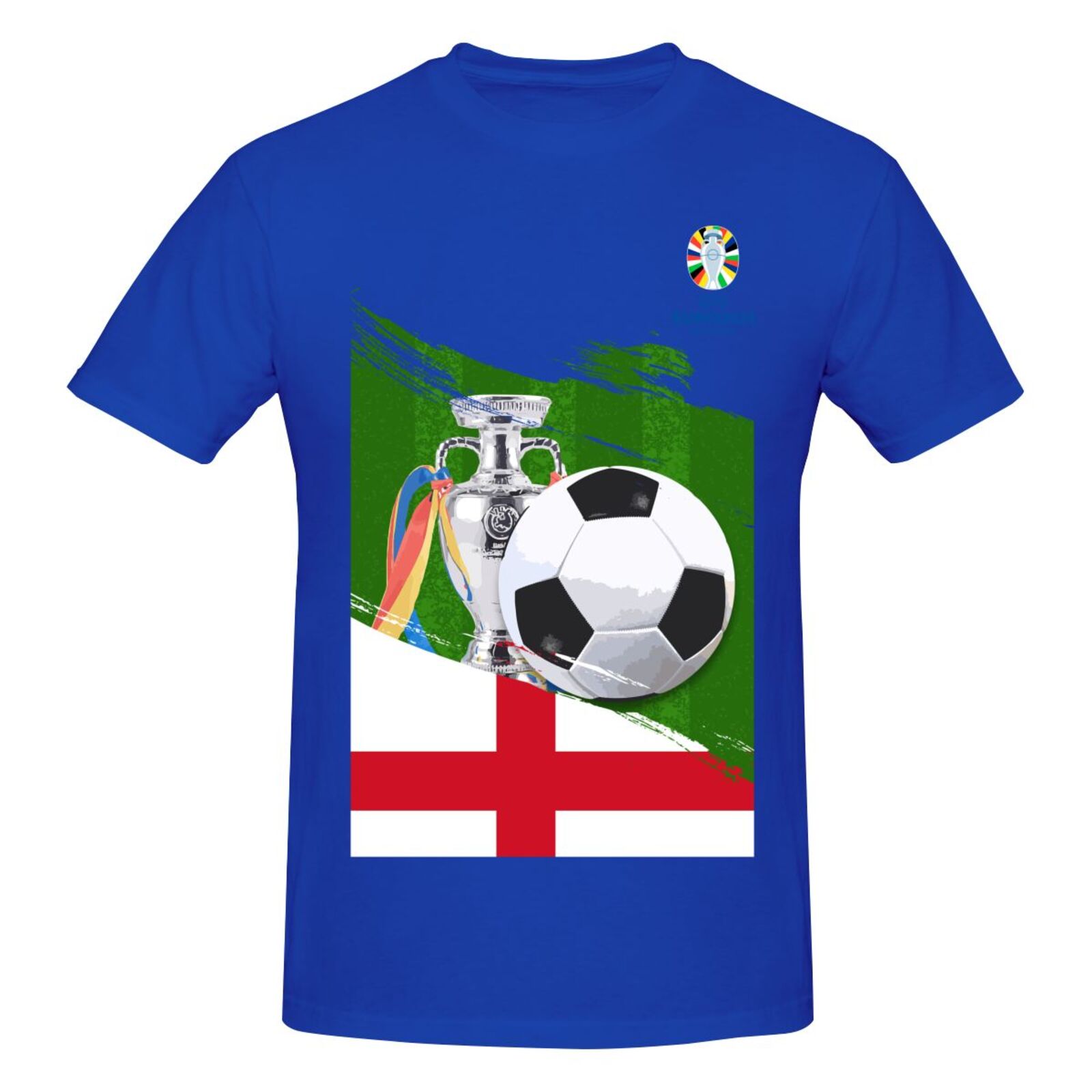 Men's England EURO 2024 Basic Short Sleeve T-Shirt BST1681 - Soccerfana