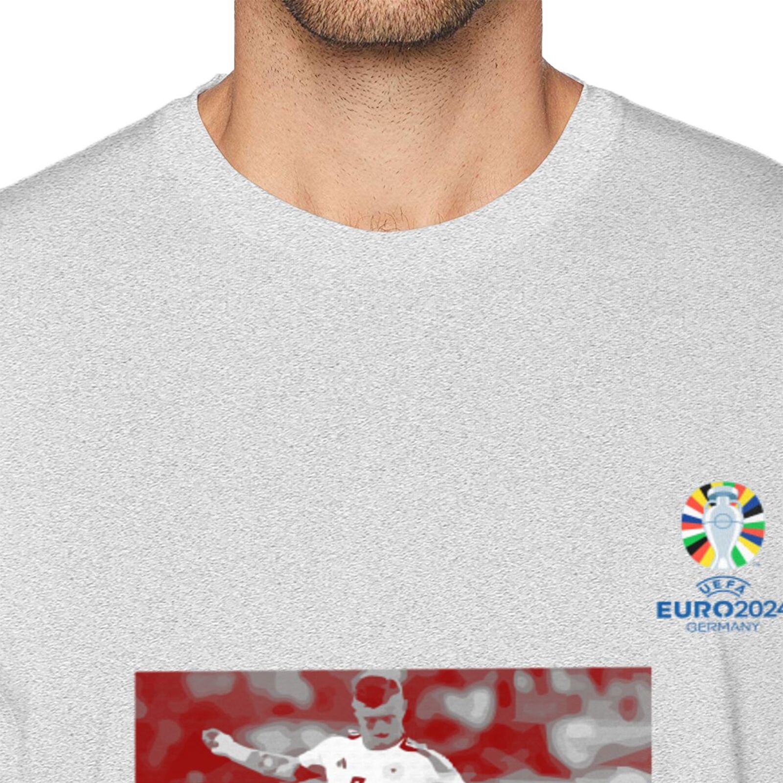 Men's Germany EURO 2024 Basic Short Sleeve T-Shirt BST1704 - Soccerfana