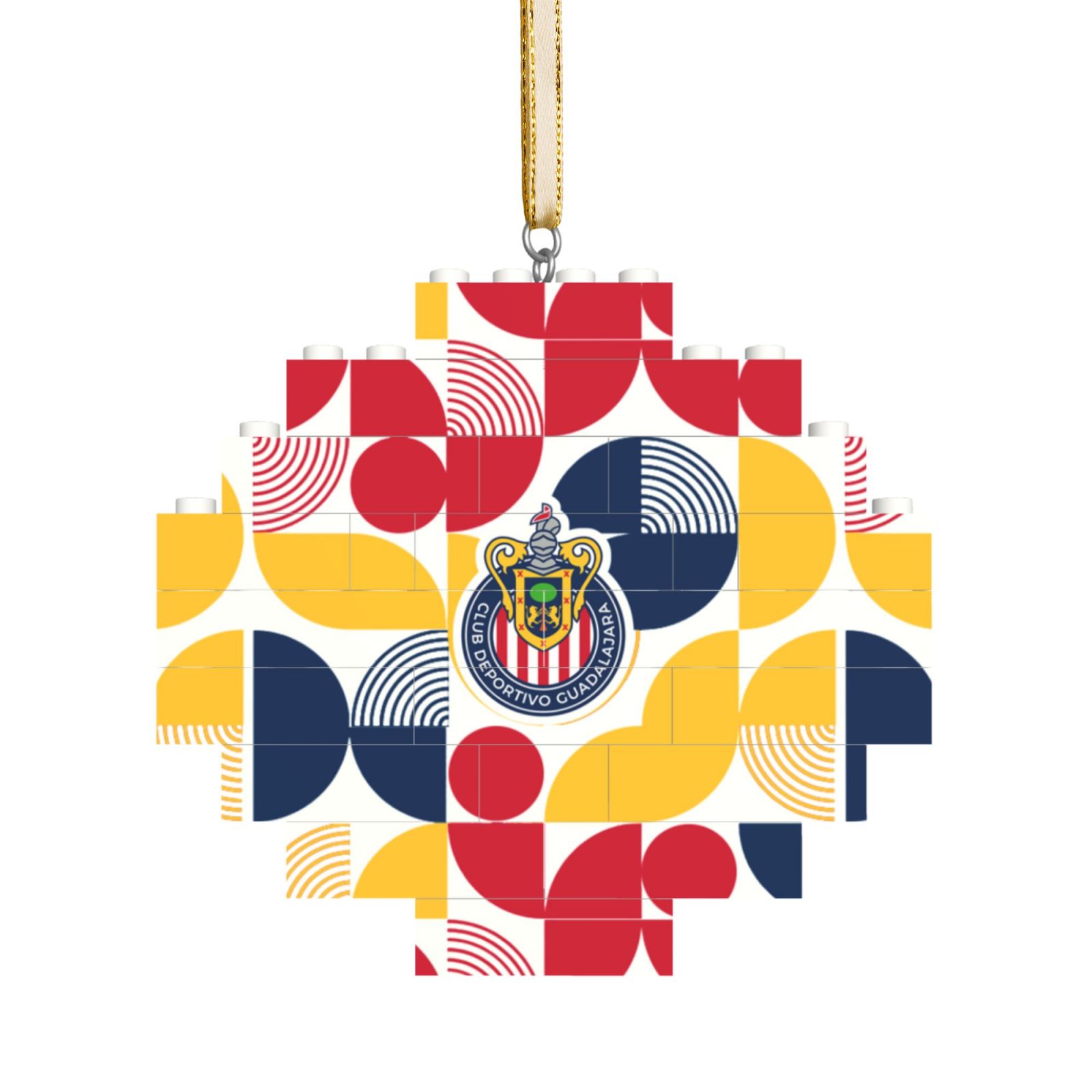 Chivas Building Block Puzzle Ornament BBP1998 - Soccerfana