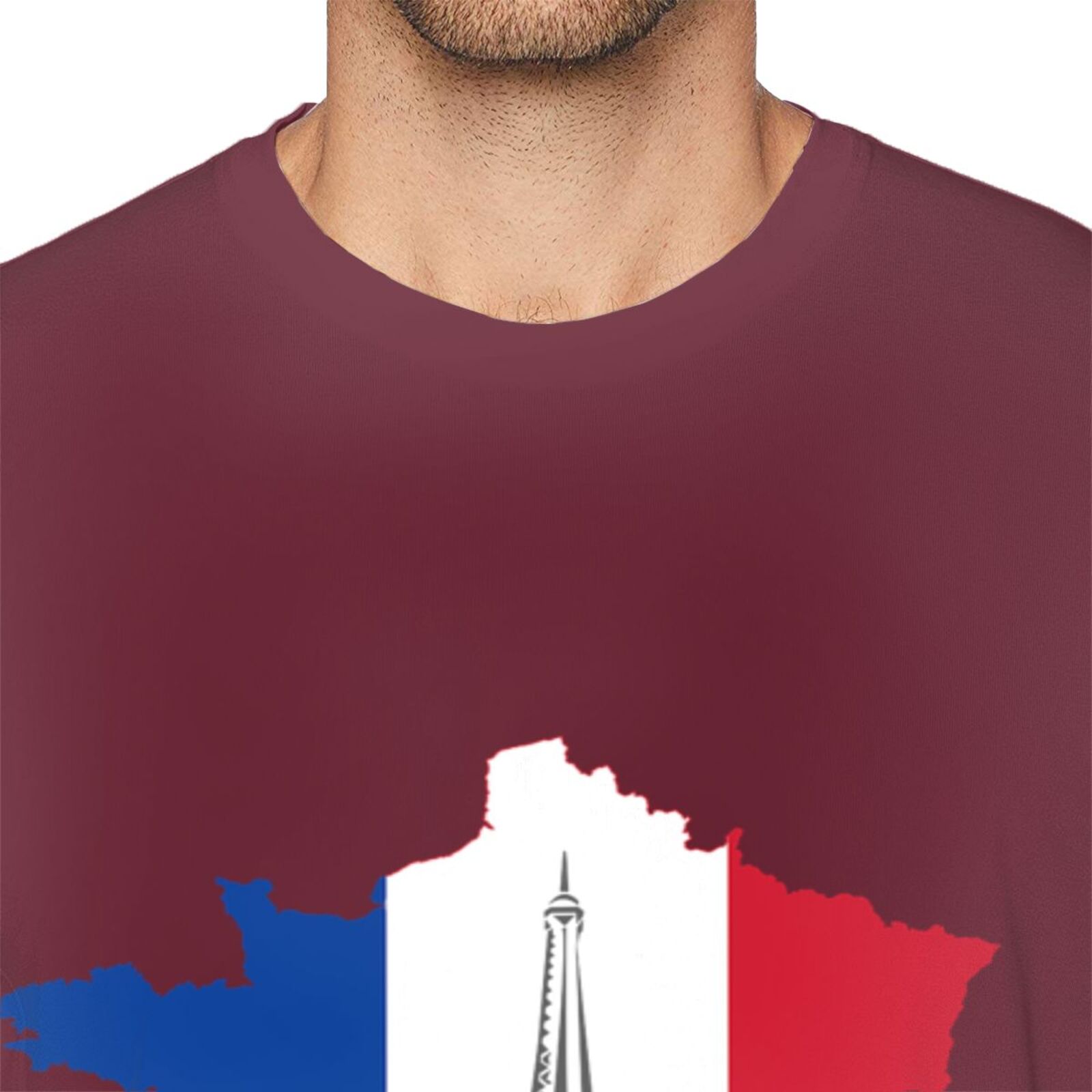 Men's France EURO 2024 Basic Short Sleeve T-Shirt BST1772 - Soccerfana