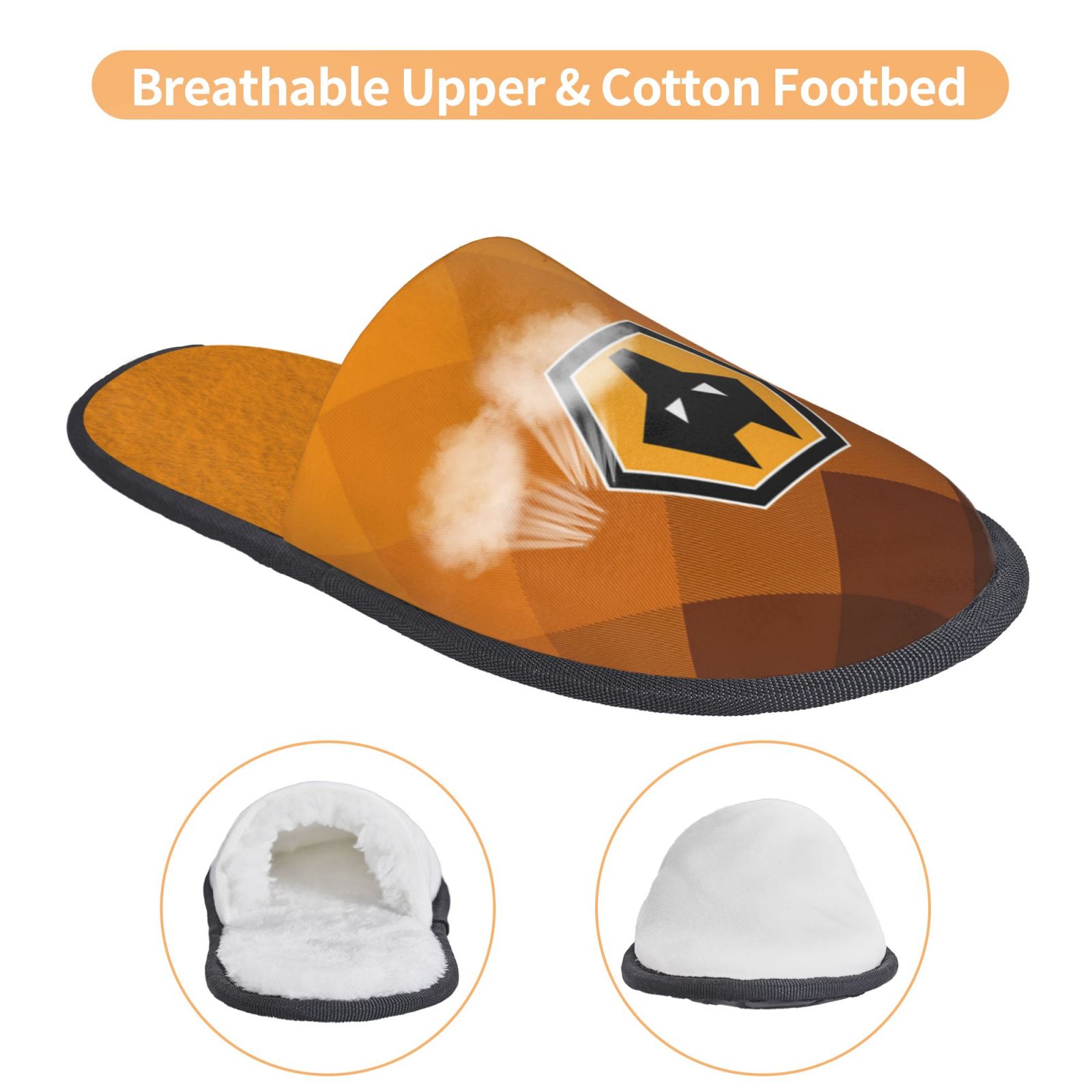 Wanderer Cotton Slippers FSP2255 - Soccerfana